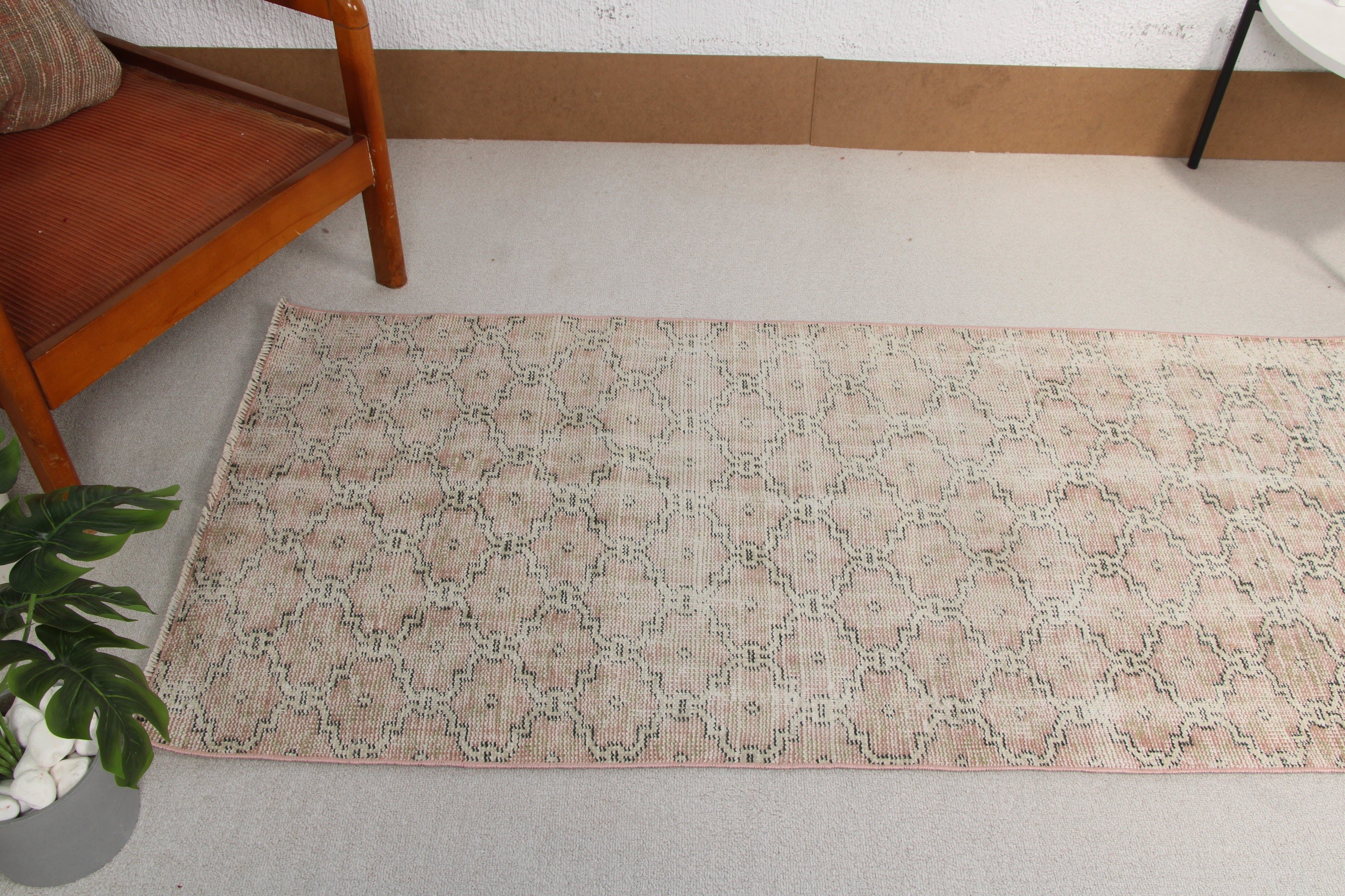 Accent için Halılar, 2,6x5,8 ft Aksan Halıları, Pembe Oryantal Halı, Vintage Halı, Anadolu Halıları, Düz Dokuma Halılar, Türk Halısı, Giriş Halısı, Lüks Halı