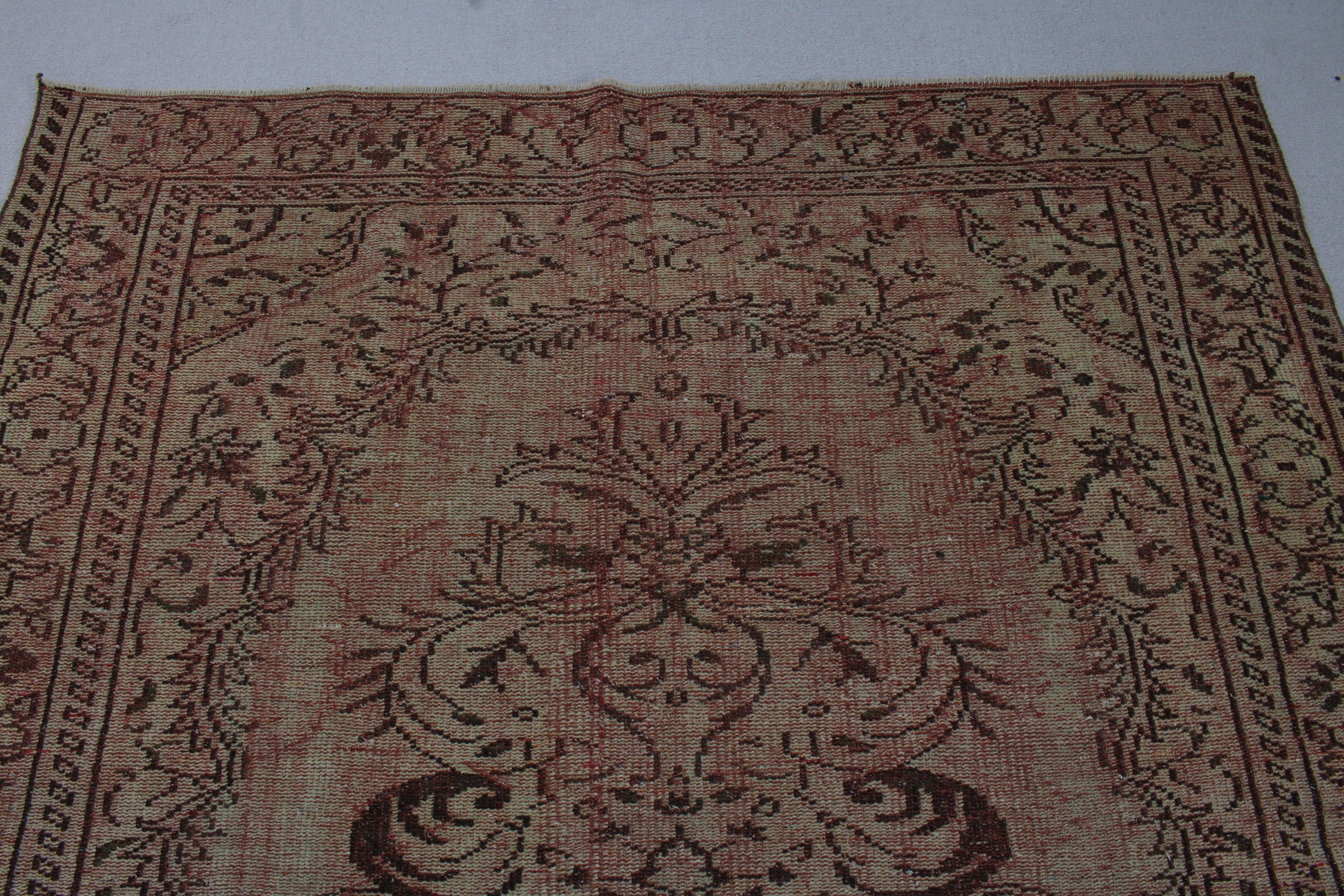 Bej Oryantal Halı, Kabile Halısı, Büyük Boho Halıları, Yer Halıları, 5,5x8,8 ft Büyük Halılar, Modern Halı, Türk Halısı, Oturma Odası Halısı, Vintage Halı