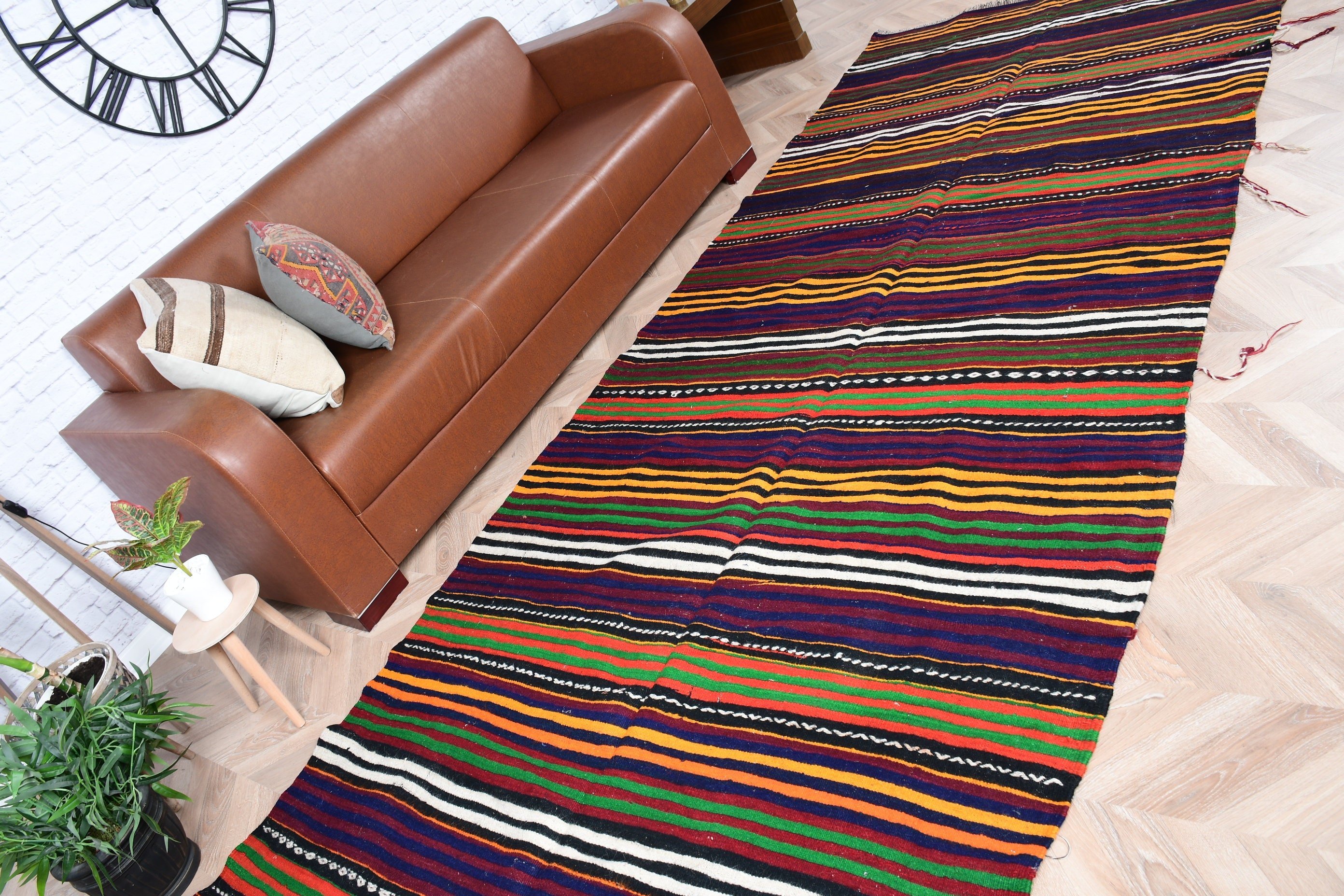 Koridor Kilim, Mutfak Kilim, Koridor Kilim, Mutfak Kilim, 143x382 cm Yolluk Kilim, Koridor Kilim, Anadolu Kilim, Mor Yün Kilim, Türk Kilim