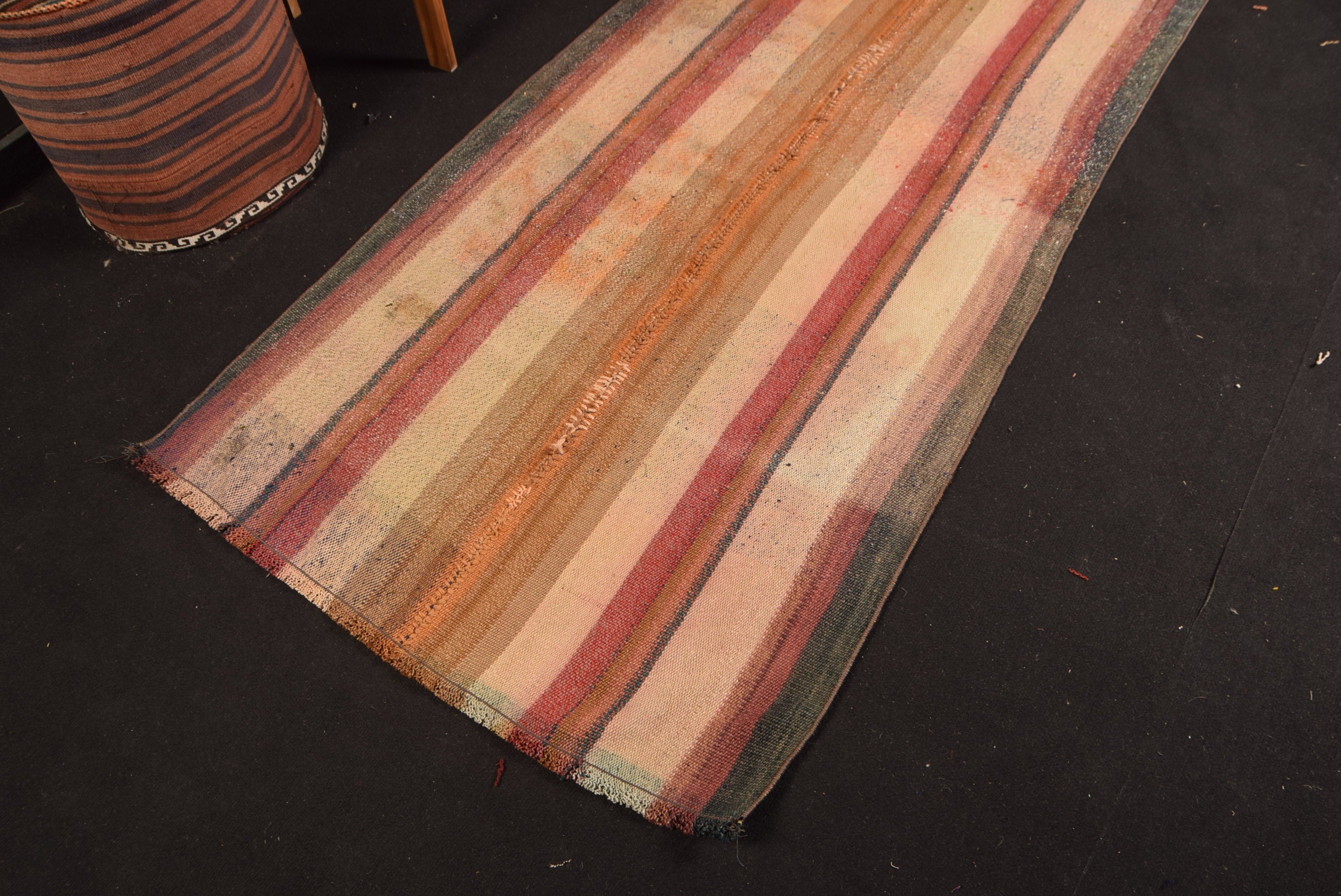 Mutfak Halısı, Vintage Halı, Kilim, Giriş Halısı, 3,1x6,5 ft Vurgu Halısı, Yer Halıları, Oryantal Halı, Türk Halısı, Anadolu Halıları, Kırmızı Yün Halılar