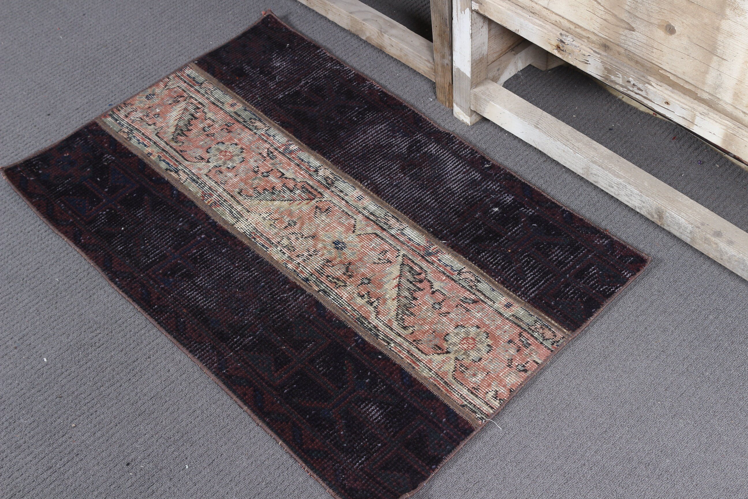 Vintage Rug, Door Mat Rug, 2.1x3.2 ft Small Rugs, Rugs for Bedroom, Turkey Rug, Oriental Rug, Turkish Rug, Bedroom Rug, Beige Kitchen Rug