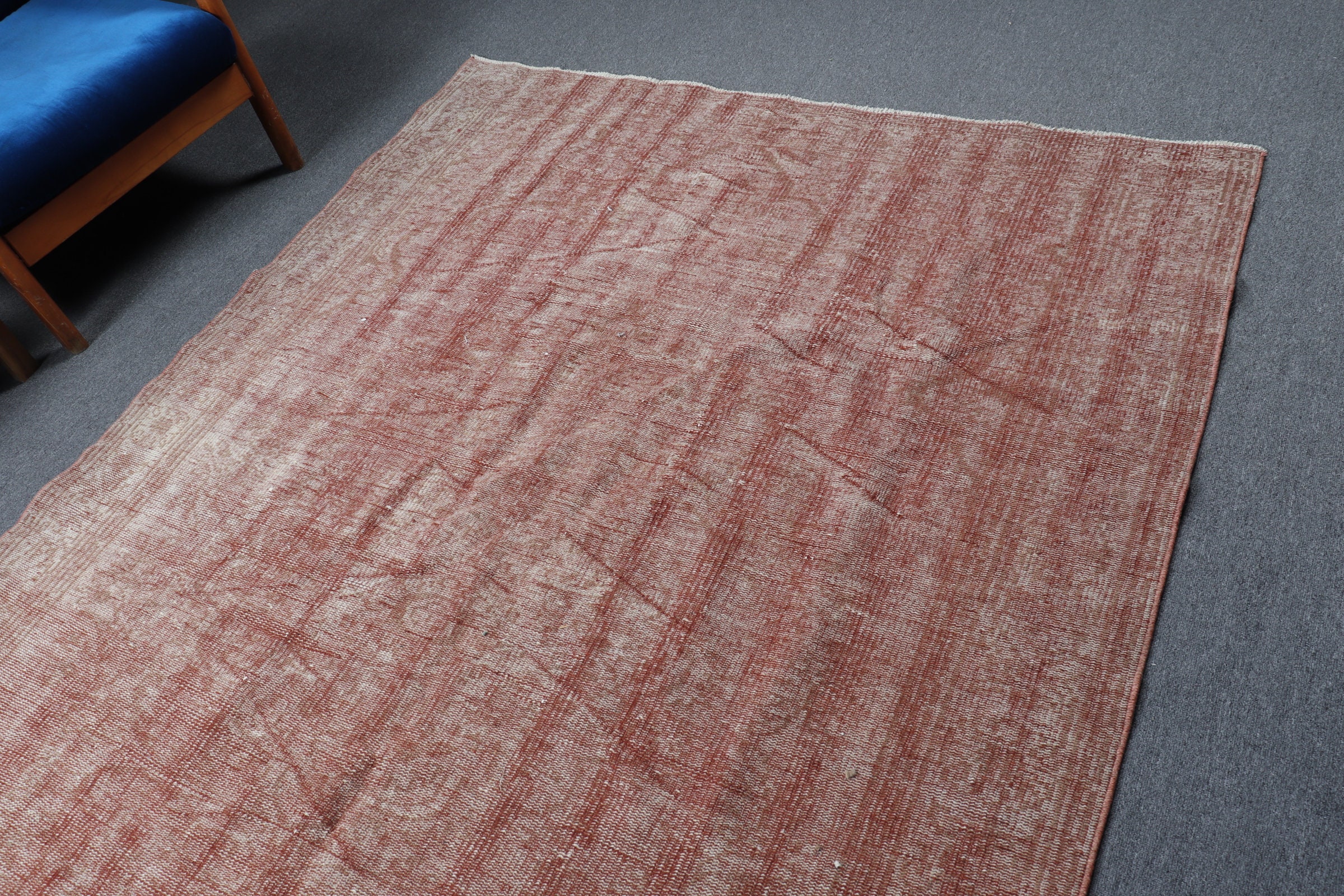 Nomadic Rug, Antique Rug, Salon Rug, 5.8x8.9 ft Large Rugs, Turkish Rugs, Vintage Rug, Brown Anatolian Rugs, Living Room Rug, Cool Rug