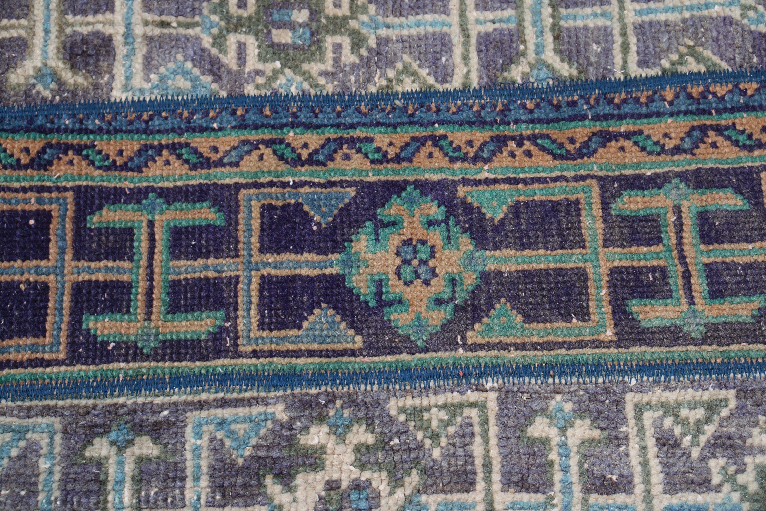 Yeşil Fas Halısı, Vintage Halılar, Yer Halısı, Giriş Halıları, Küçük Boho Halıları, 2x2,9 ft Küçük Halı, El Dokuma Halıları, Giriş Halıları, Türk Halısı