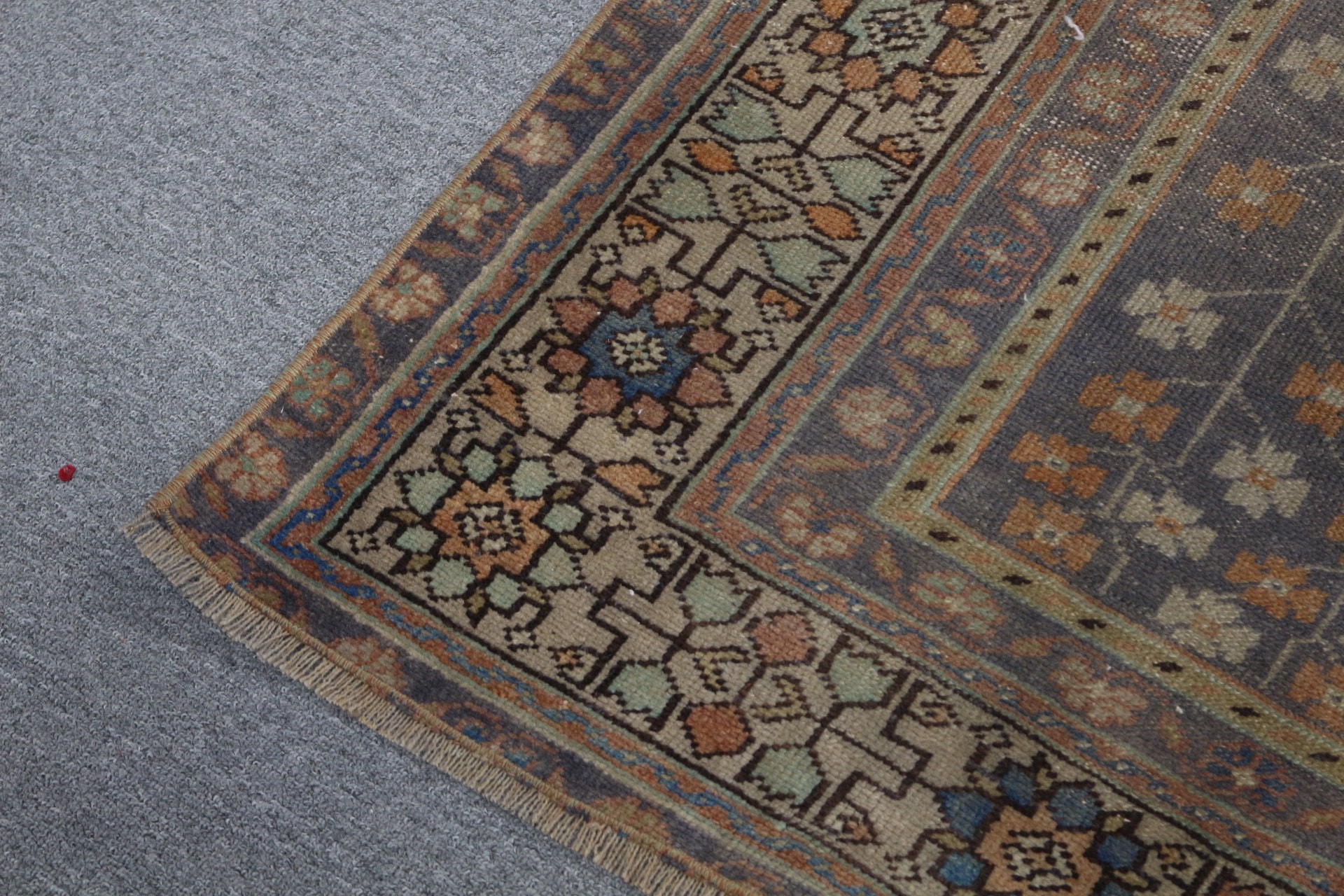 Bronz Yatak Odası Halısı, Antika Halı, Yün Halı, Çocuk Odası Halıları, Vintage Halı, 3,7x8,2 ft Alan Halıları, Mutfak Halıları, Türk Halısı, İç Mekan Halıları