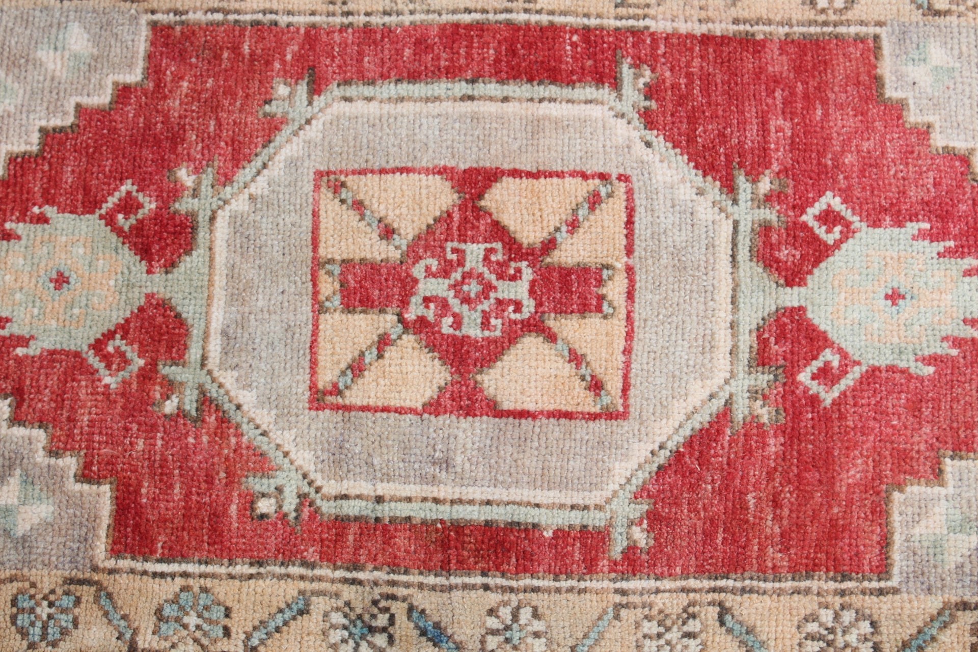 Anatolian Rug, Red Antique Rugs, Turkish Rug, Cool Rugs, Rugs for Bedroom, Vintage Rugs, Door Mat Rugs, 1.5x3.9 ft Small Rugs, Bedroom Rug