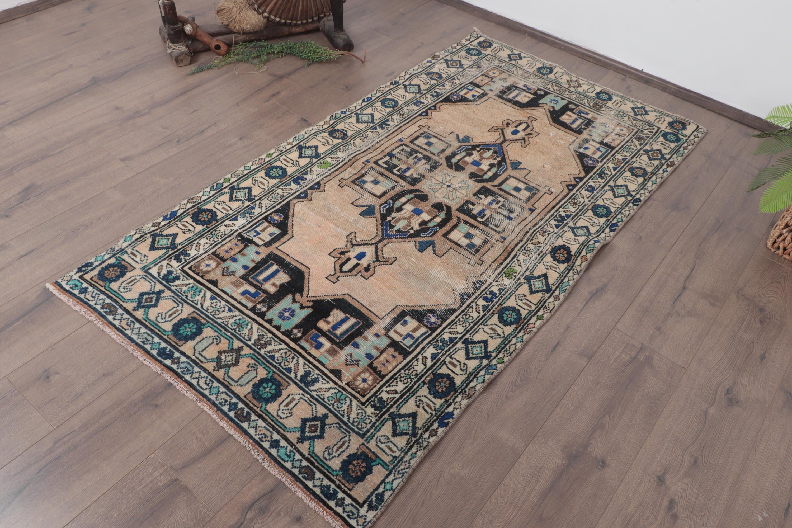 Beige Antique Rugs, Boho Accent Rugs, Home Decor Rugs, Vintage Rug, Turkish Rug, Vintage Accent Rugs, 3.2x6 ft Accent Rugs, Luxury Rugs