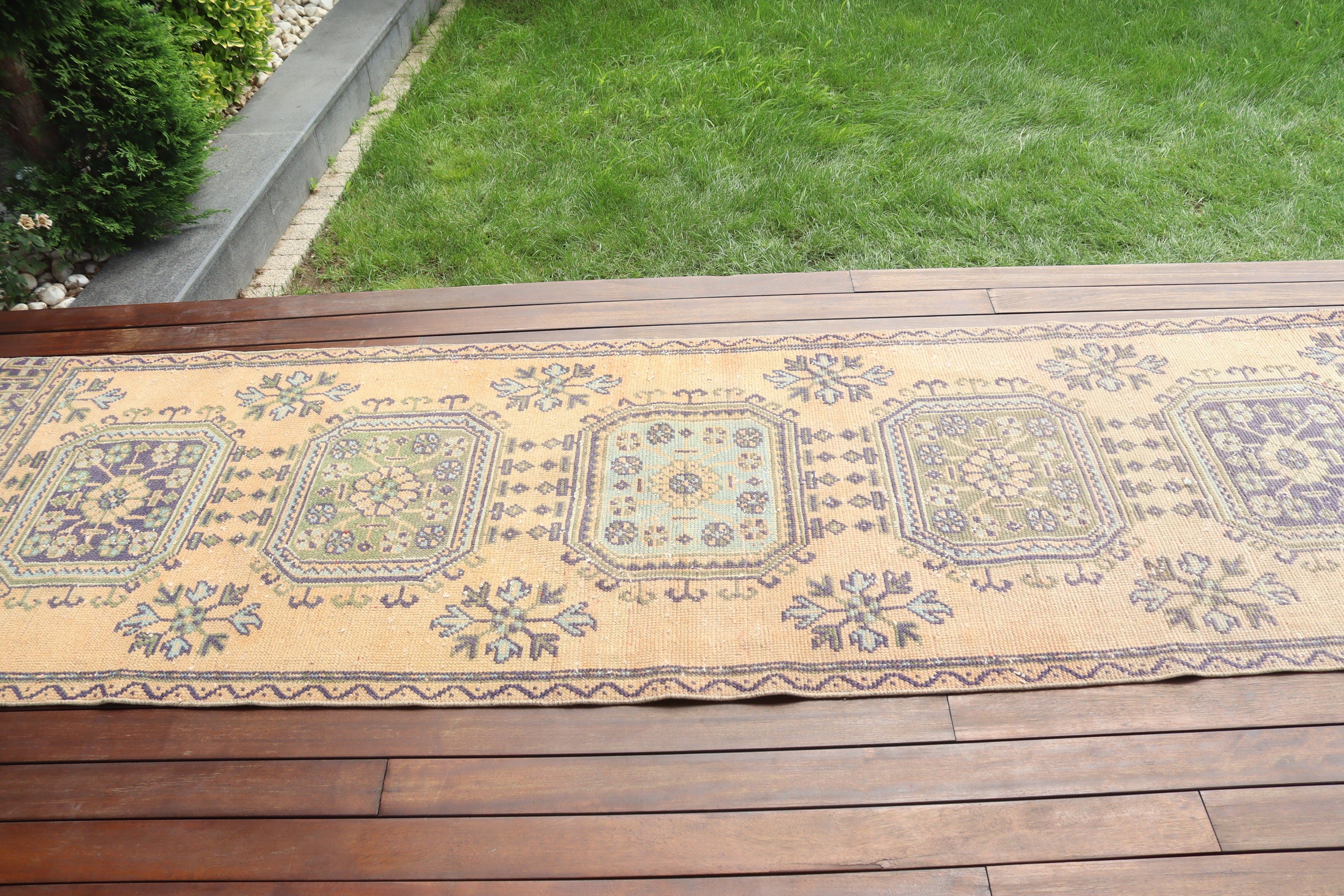 Merdiven Halıları, Mutfak Halıları, Vintage Halılar, Nötr Halılar, Türk Halısı, 2,9x10,3 ft Runner Halısı, Bronz Nötr Halılar, Fas Halıları, Organik Halı