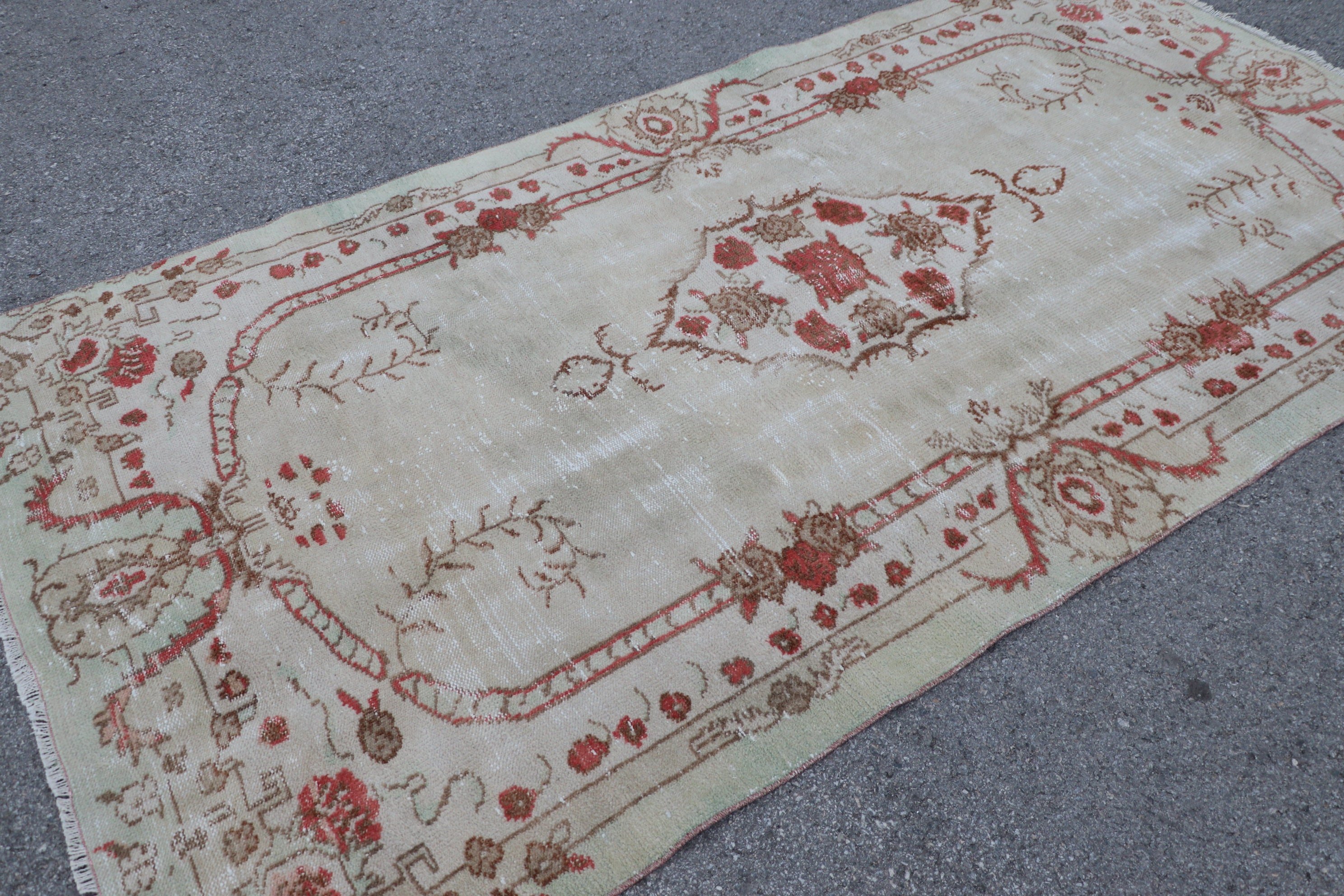 Yatak Odası Halıları, Yemek Odası Halısı, Oturma Odası Halısı, Yün Halı, 4,9x9,2 ft Büyük Halı, Vintage Halı, Soğuk Halı, Bej Soğuk Halılar, Türk Halıları