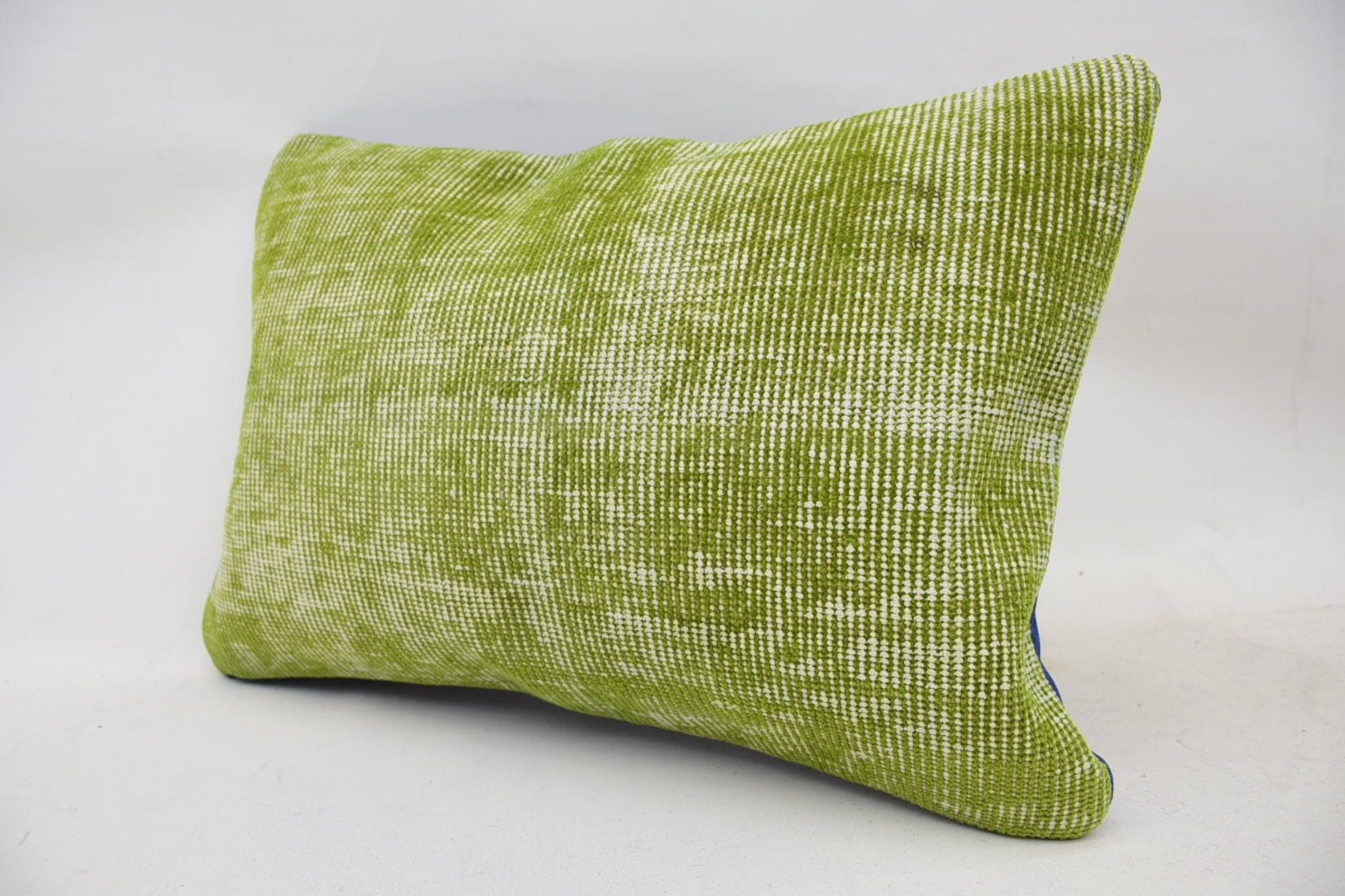 Boho Pillow, 16"x24" Green Pillow Cover, Interior Designer Pillow, Vintage Pillow Case, Throw Kilim Pillow, Designer Throw Pillow