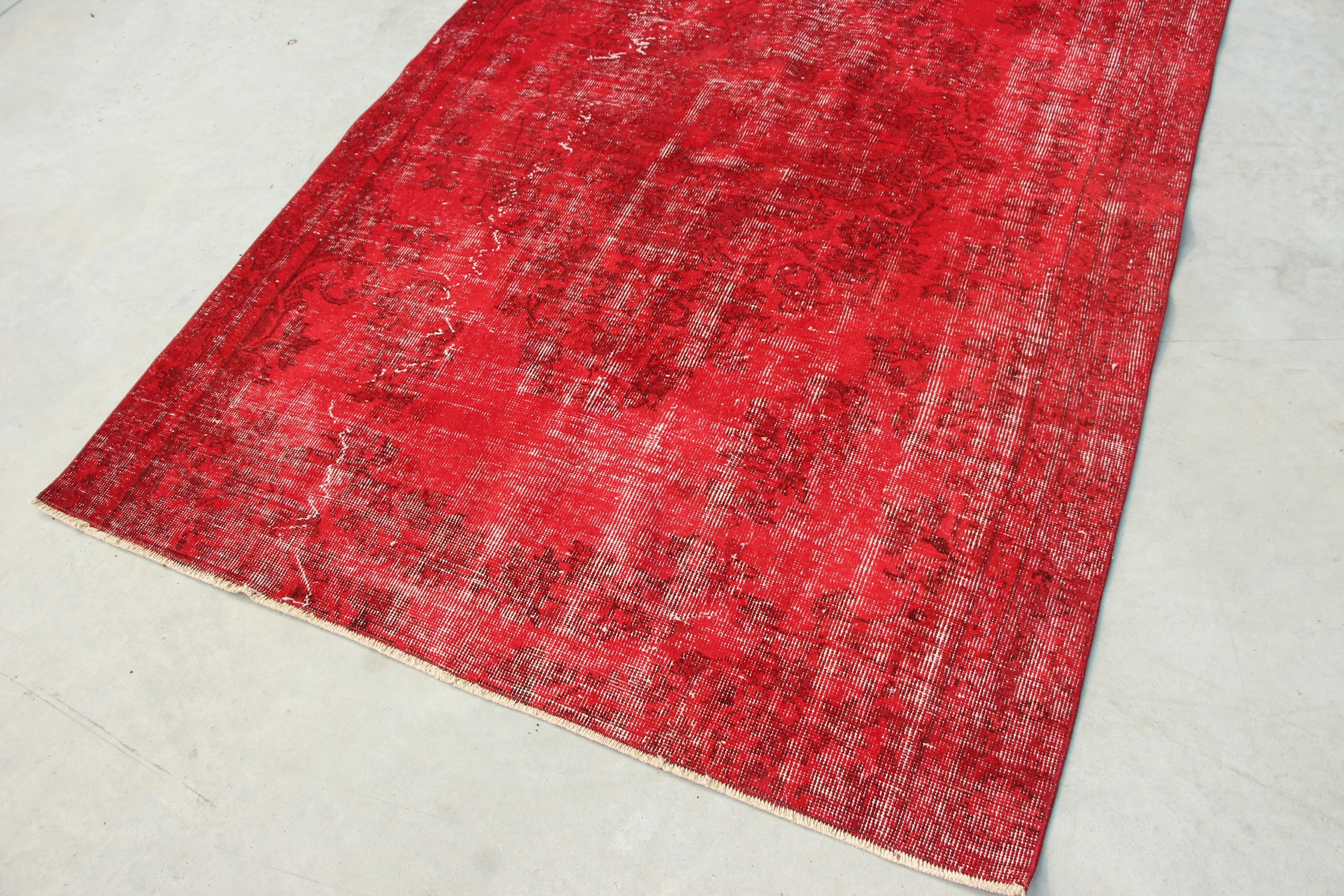 Vintage Decor Rugs, Bedroom Rug, Antique Rug, Rugs for Area, Home Decor Rugs, Turkish Rug, 4.7x7 ft Area Rugs, Vintage Rug, Red Antique Rug