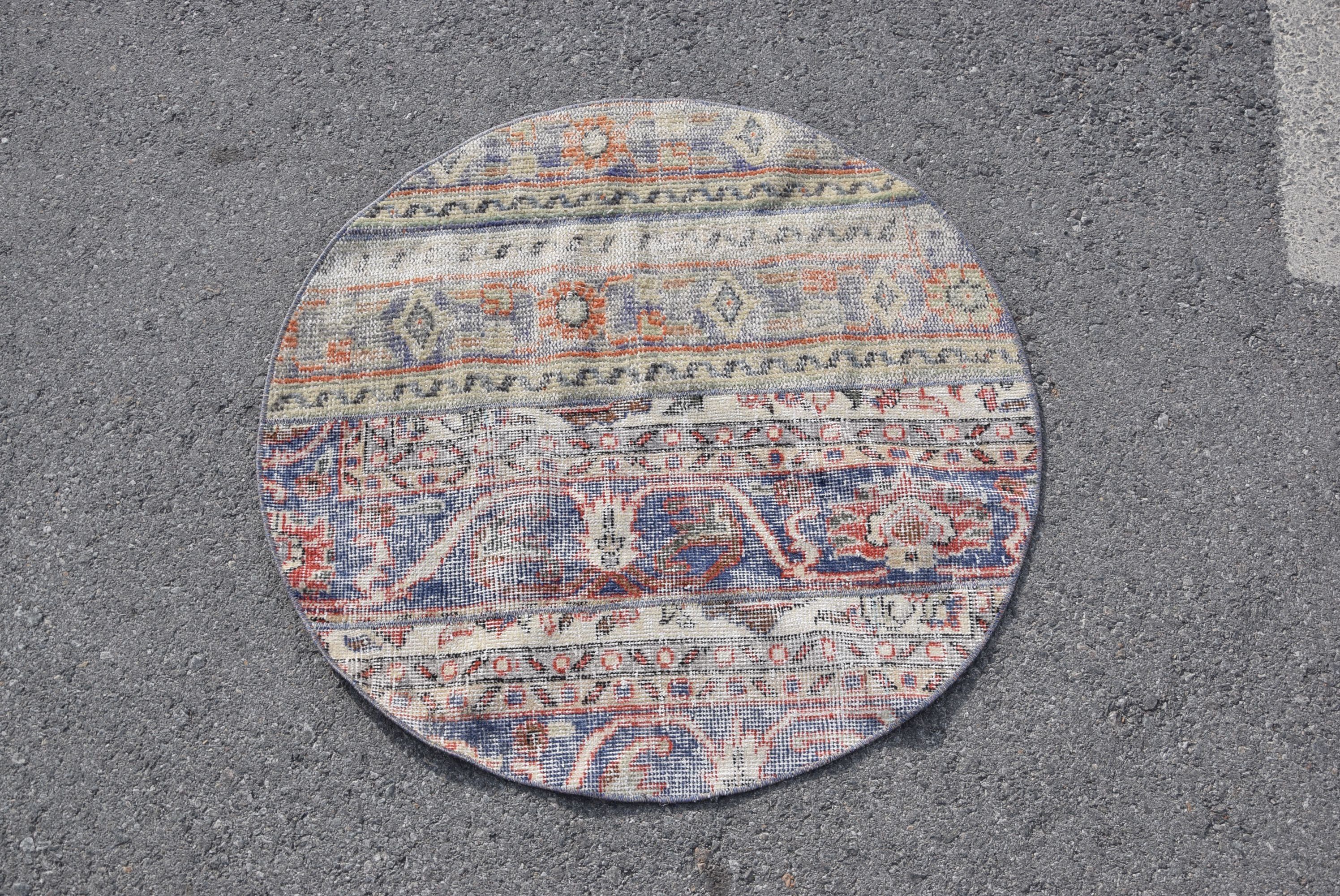 Giriş Halısı, Yün Halı, Sanat Halısı, 3x3 ft Küçük Halılar, Çocuk Halıları, Türk Halısı, Mavi Mutfak Halısı, Vintage Halı, Çocuk Odası Halıları