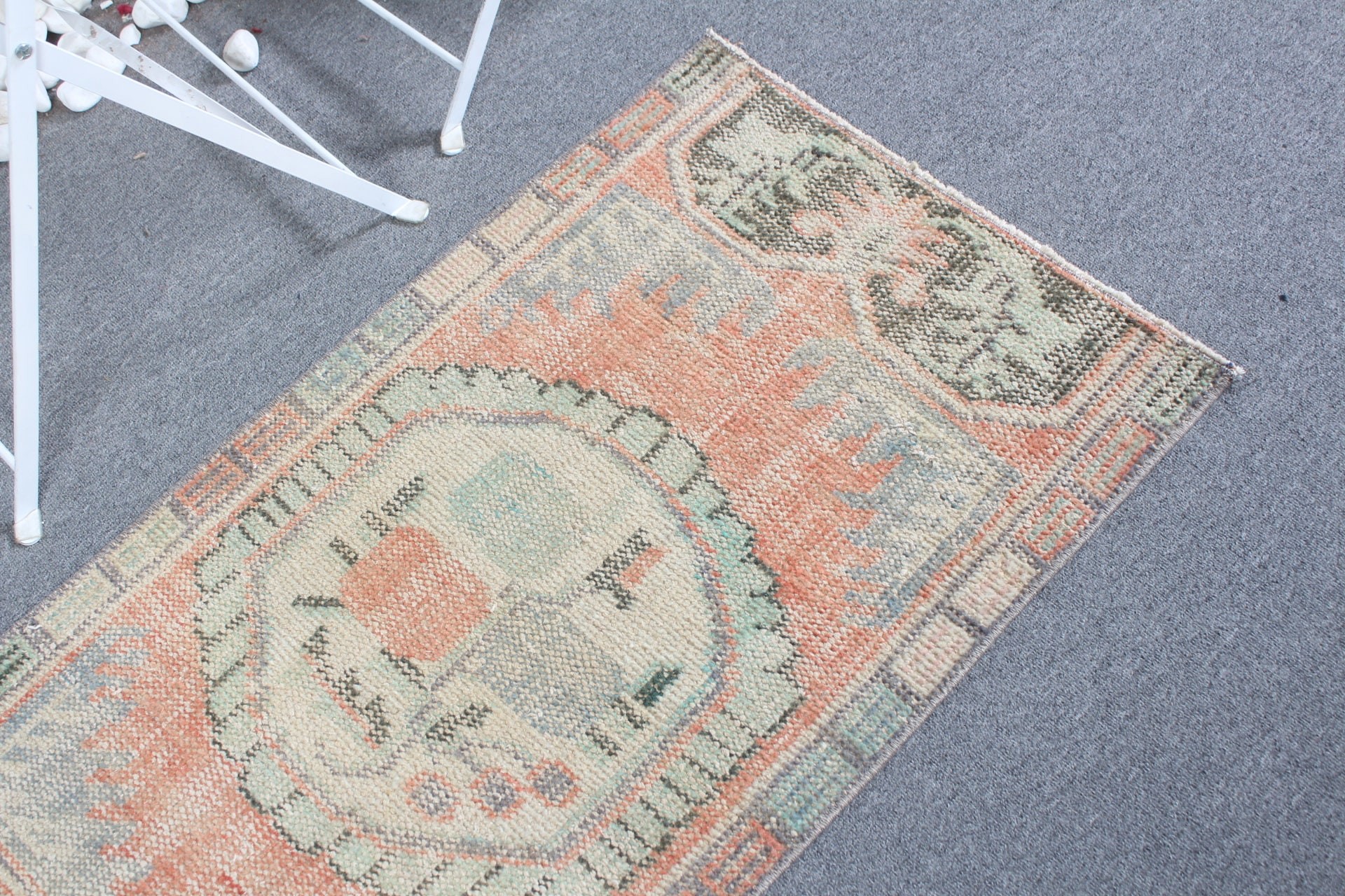 Bedroom Rugs, 1.9x3.5 ft Small Rug, Nursery Rugs, Aztec Rug, Antique Rugs, Orange Home Decor Rug, Turkish Rug, Home Decor Rugs, Vintage Rug