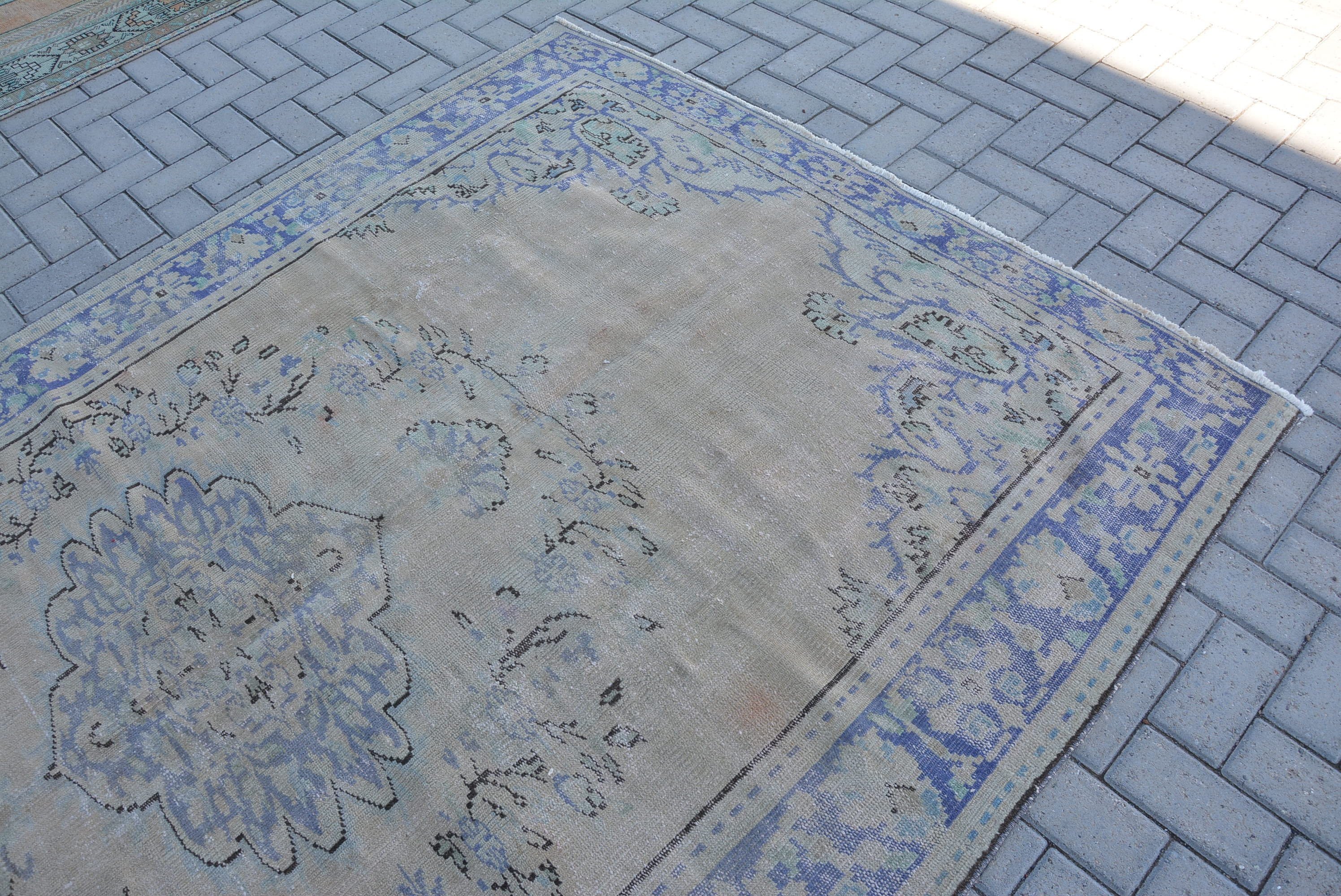 Living Room Rug, Rugs for Salon, Ethnic Rug, Cool Rug, Dining Room Rug, Bedroom Rug, 5.7x8.9 ft Large Rug, Vintage Rug, Turkish Rugs