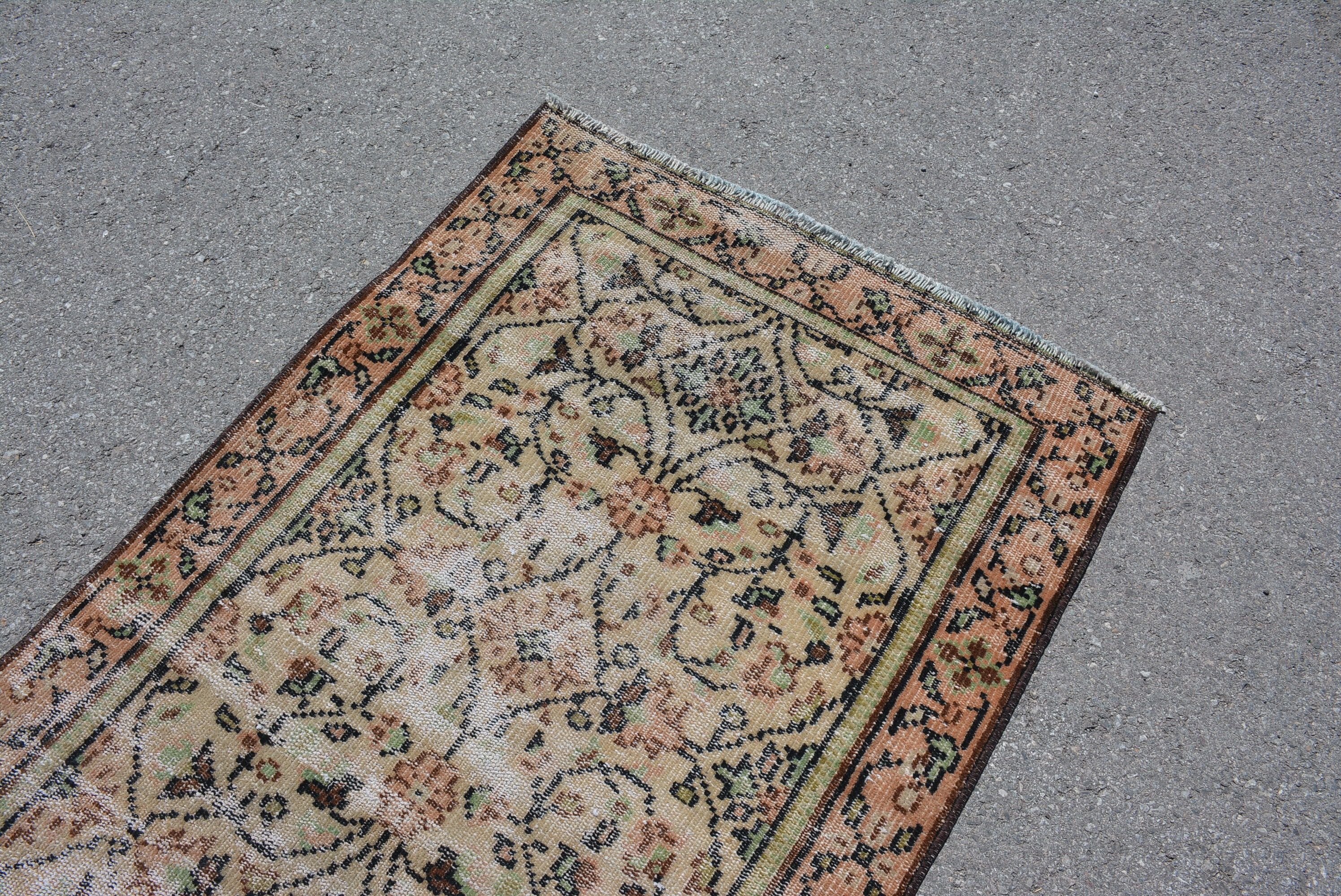 Kitchen Rug, Rugs for Entry, Entry Rug, Art Rugs, Moroccan Rugs, 3x6.6 ft Accent Rug, Vintage Rug, Colorful Rugs, Turkish Rugs, Office Rugs