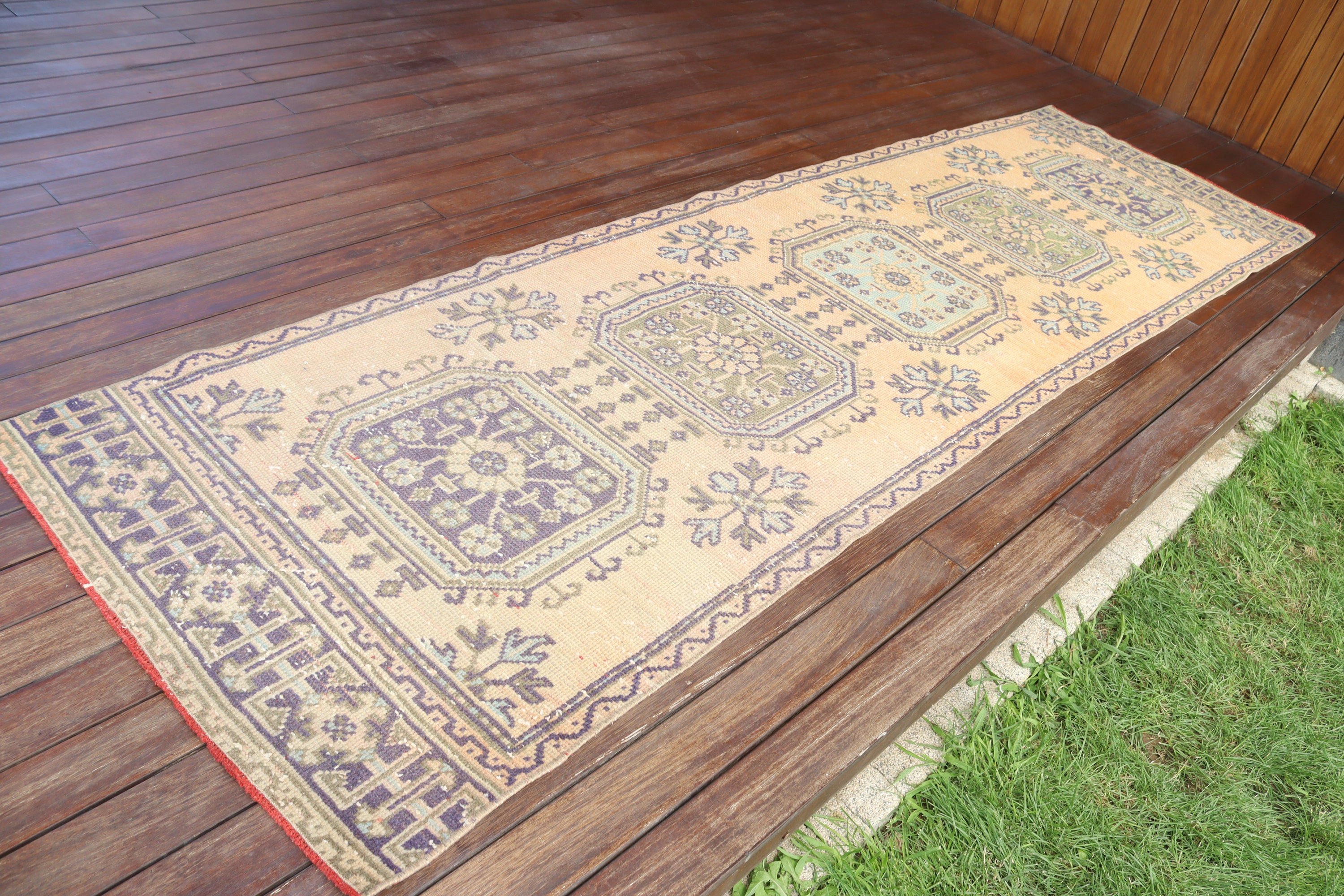 Merdiven Halıları, Mutfak Halıları, Vintage Halılar, Nötr Halılar, Türk Halısı, 2,9x10,3 ft Runner Halısı, Bronz Nötr Halılar, Fas Halıları, Organik Halı