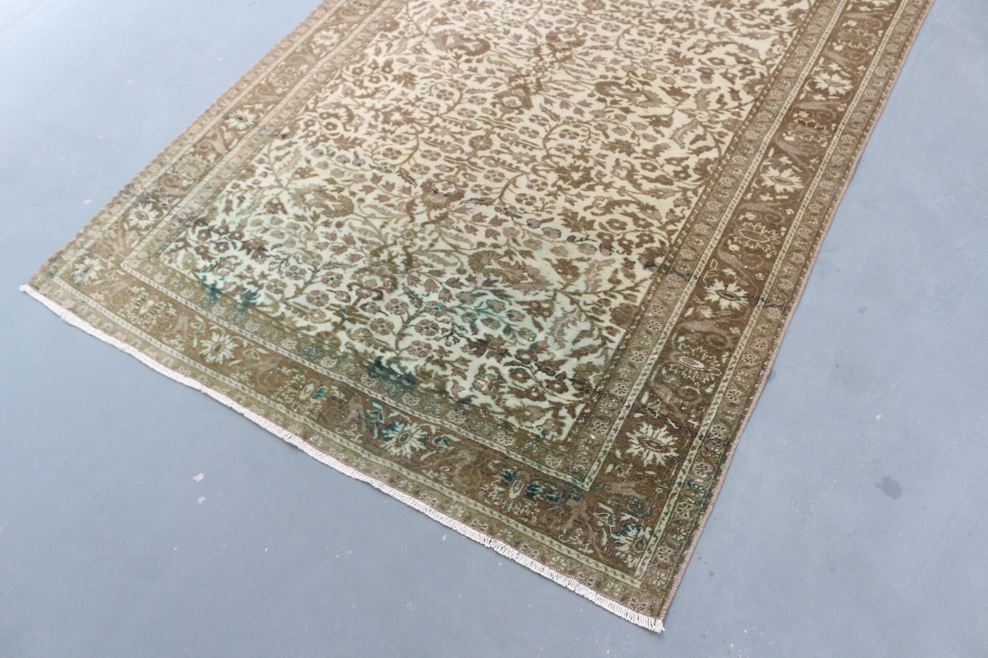 Beige Cool Rugs, Turkish Rugs, 4.8x6.7 ft Area Rug, Boho Area Rug Rugs, Rugs for Bedroom, Bedroom Rug, Cool Rug, Vintage Rug