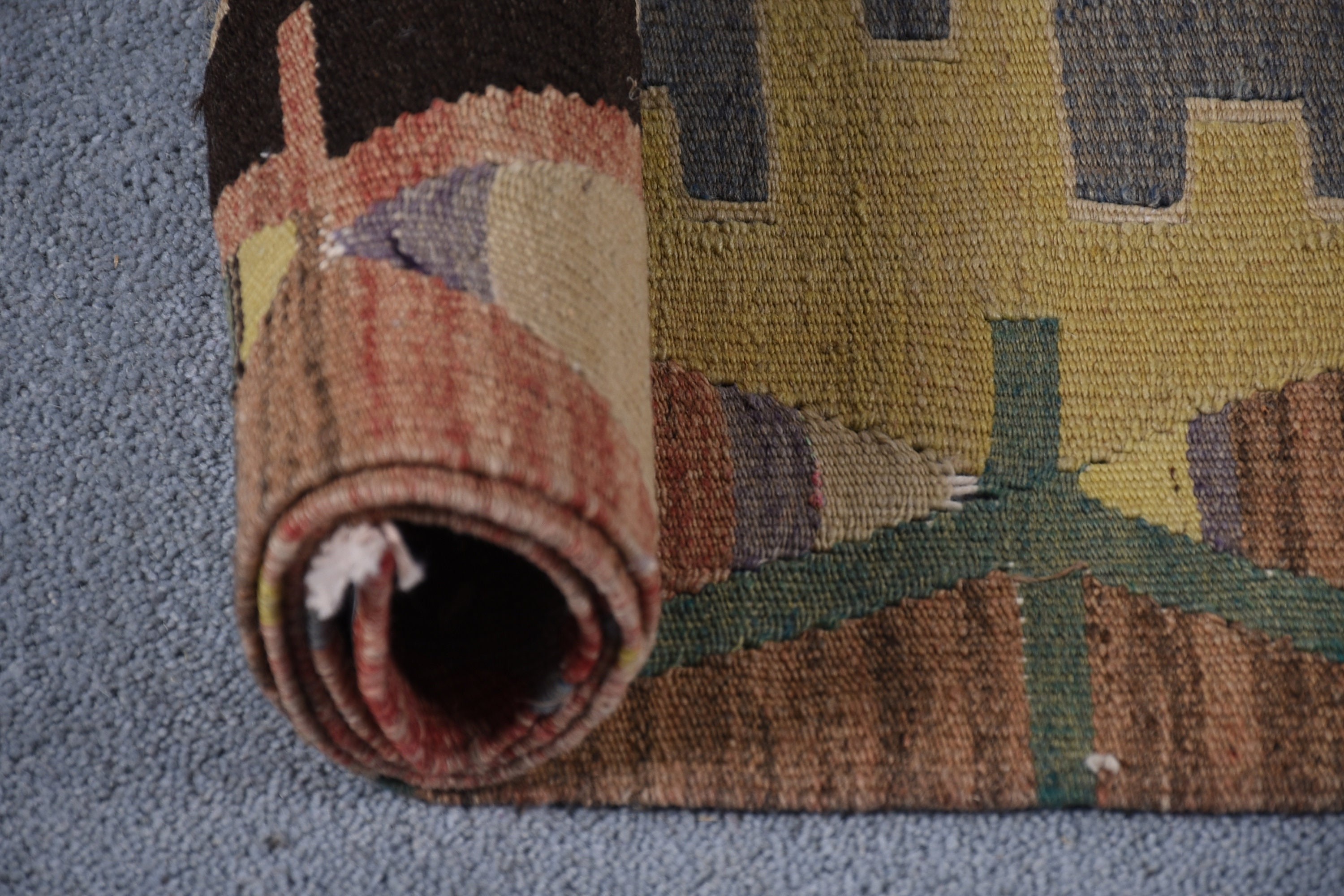 Living Room Rugs, Cool Rug, Bedroom Rugs, Distressed Rug, Rugs for Salon, Kilim, 5.2x9.6 ft Large Rug, Vintage Rugs, Turkish Rug, Floor Rug