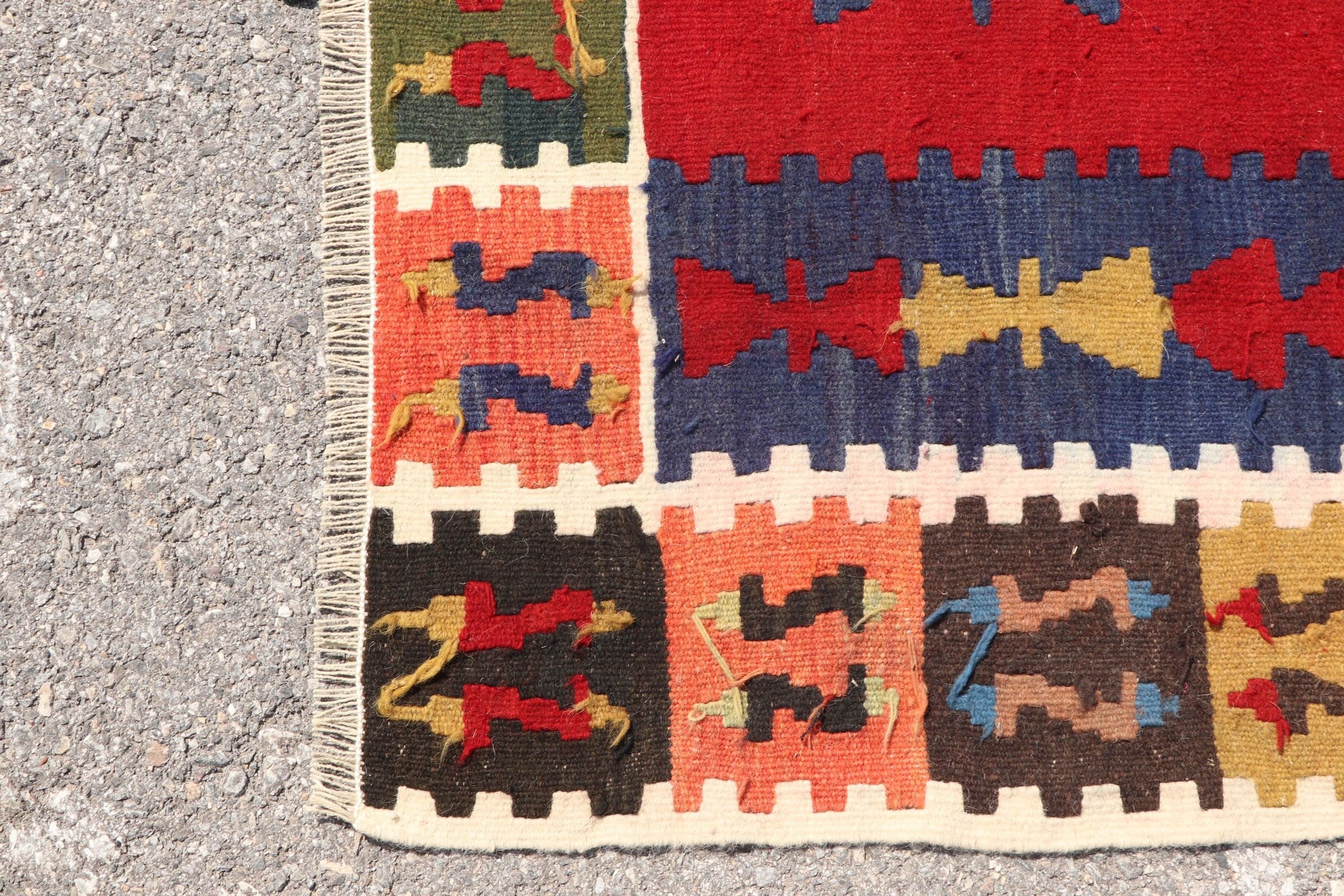 Kabile Halıları, 3,6x4,9 ft Accent Halı, Vintage Halı, Havalı Halı, Kilim, Fas Halısı, Kırmızı Oryantal Halı, Yatak Odası Halısı, Mutfak Halıları, Türk Halısı