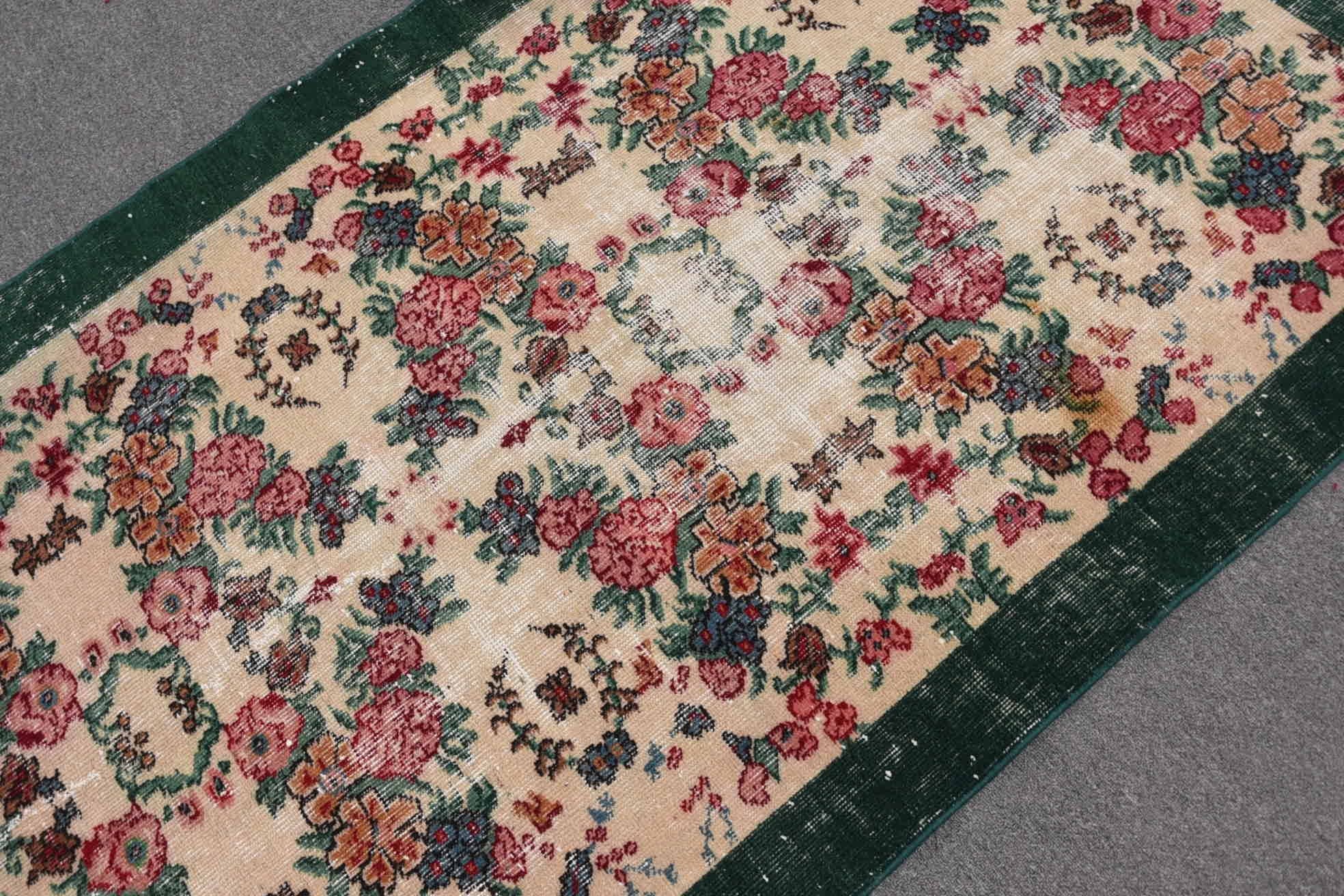 Vintage Halı, Yemek Odası Halıları, Dış Mekan Halısı, Anadolu Halısı, Vintage Dekor Halıları, Yer Halısı, Mutfak Halısı, Türk Halısı, 3,8x6,6 ft Alan Halısı