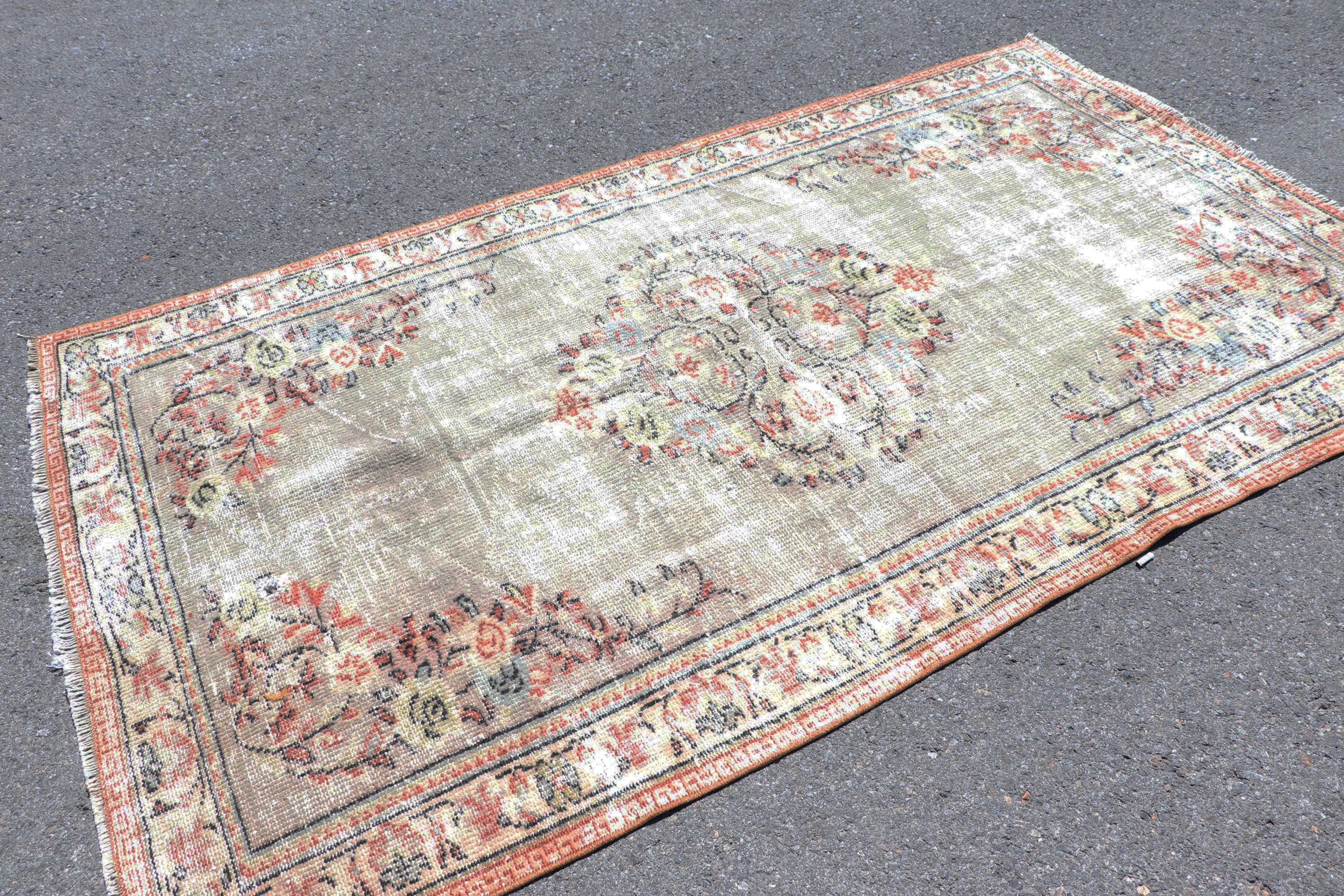 Beige Home Decor Rug, Antique Rugs, Oriental Rug, Turkey Rugs, Nursery Rugs, Floor Rug, Vintage Rug, Turkish Rugs, 4.8x8.1 ft Area Rug