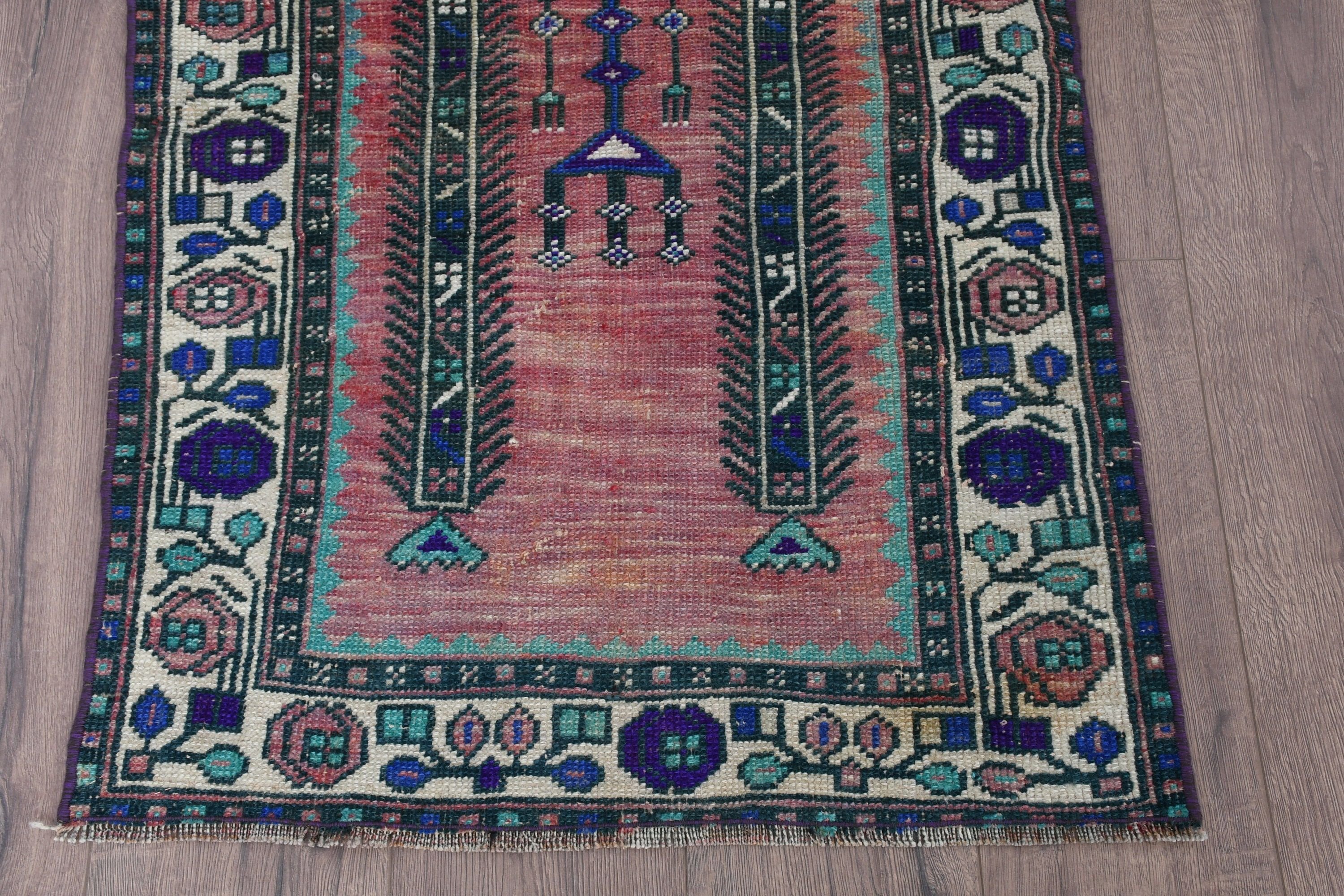 Anatolian Rug, Oriental Rug, Rugs for Bedroom, Vintage Rugs, Bathroom Rug, Turkish Rug, Green Floor Rug, Kitchen Rug, 2.4x3.6 ft Small Rug