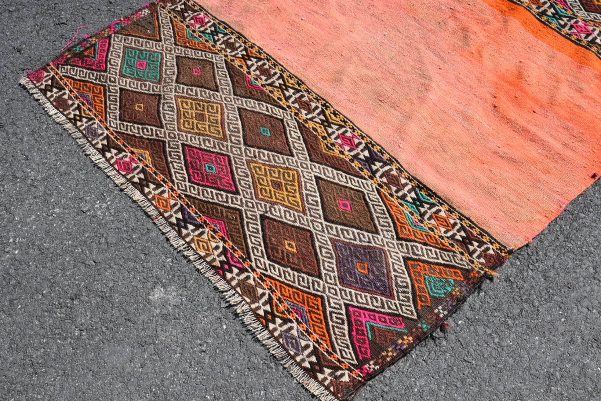 Anadolu Halıları, Mutfak Halısı, Kilim, Türk Halısı, Vintage Halılar, Giriş Halısı, Oryantal Halı, Çocuk Odası Halıları, 3,8x5,3 ft Accent Halı, Boho Halı