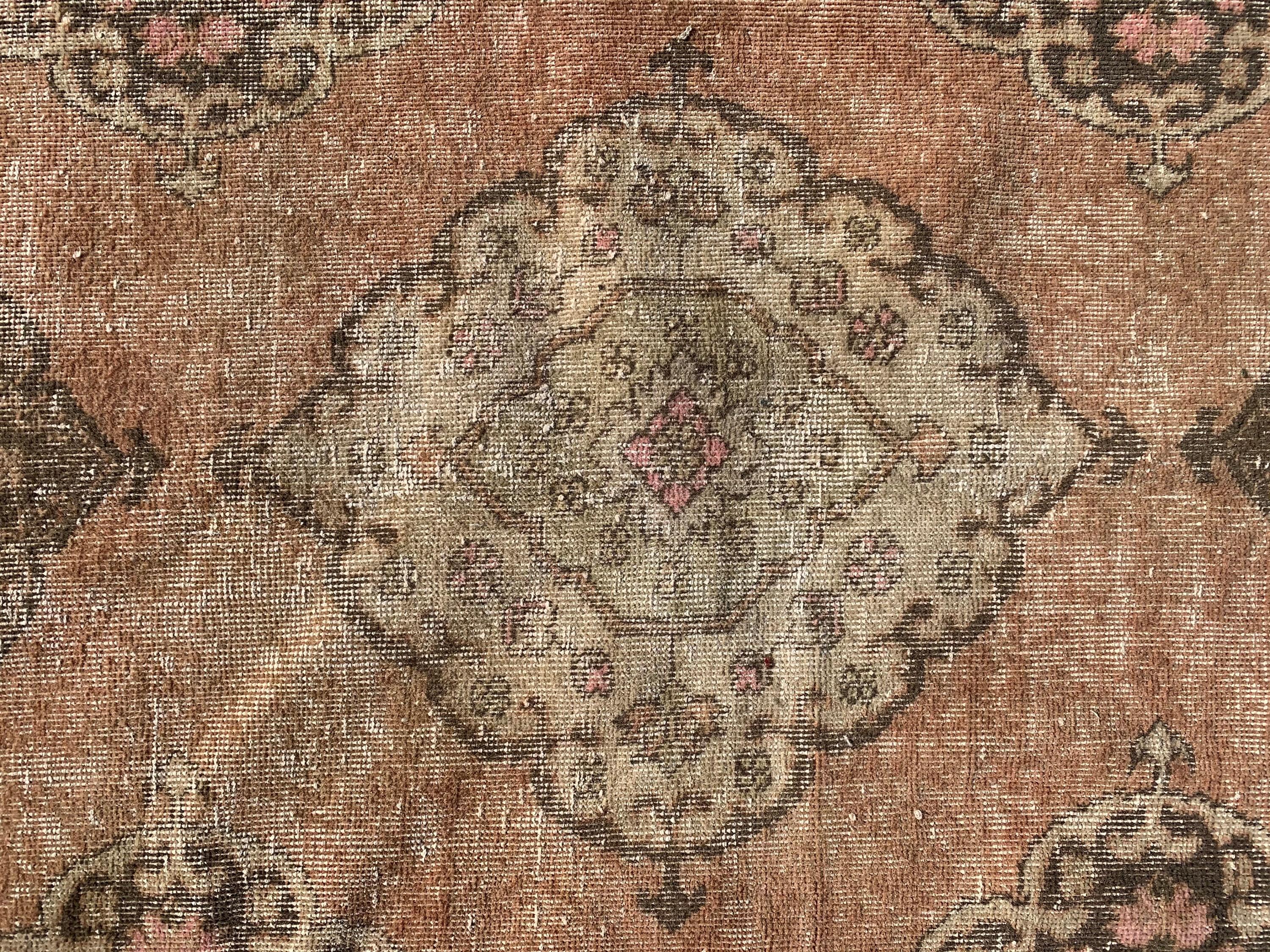 Kitchen Rugs, Beige Bedroom Rug, Wool Rug, Rugs for Stair, Oriental Rug, Stair Rug, Vintage Rug, Turkish Rug, 3.1x10.8 ft Runner Rug