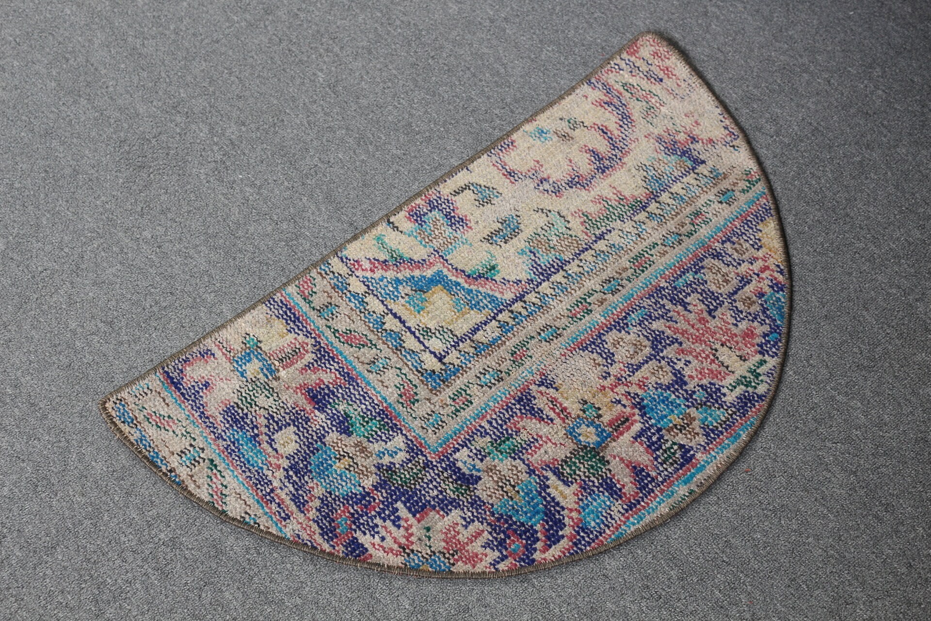 Yün Halılar, Çocuk Halısı, Vintage Halılar, Araba Paspas Halıları, Türk Halısı, Kapı Paspas Halısı, 2,5x1,5 ft Küçük Halılar, Antika Halı, Mavi Mutfak Halıları