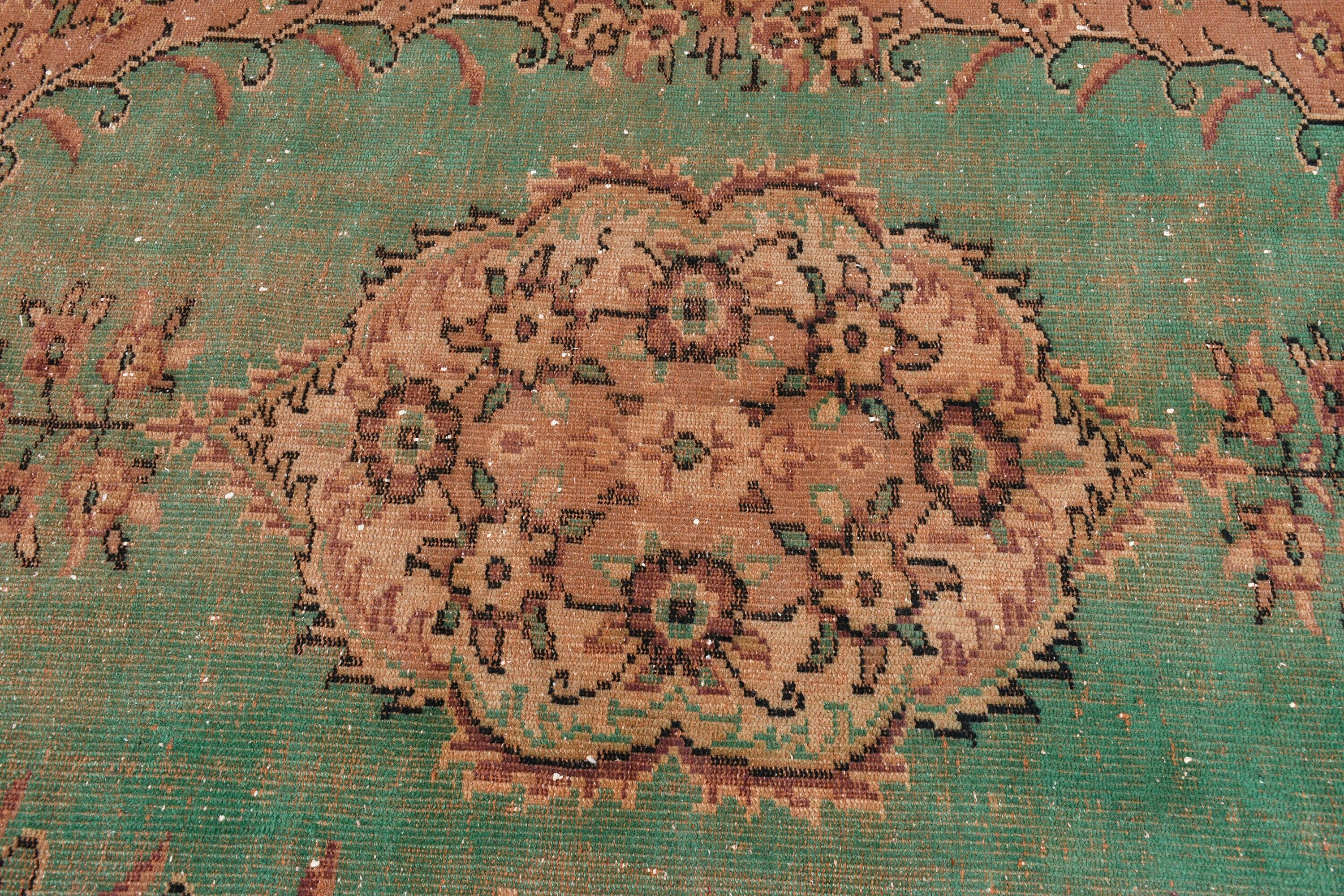 5.7x9 ft Büyük Halılar, Yeşil Soğuk Halı, Ev Dekorasyonu Halısı, Boho Halısı, Türk Halıları, Yatak Odası Halıları, Yemek Odası Halıları, Salon Halısı, Vintage Halı