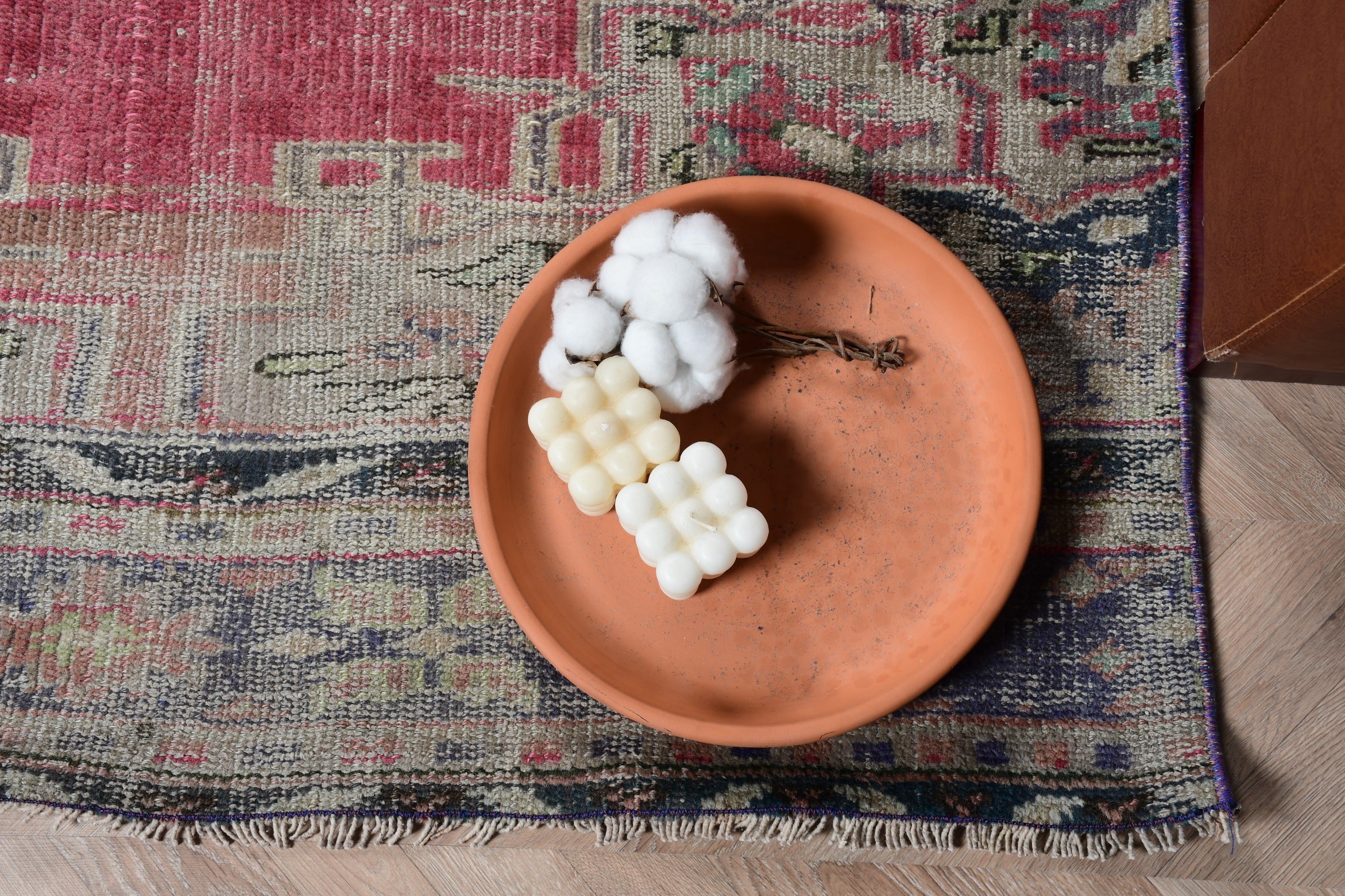 Yer Halısı, Kırmızı Yatak Odası Halısı, Türk Halısı, Oryantal Halı, Oturma Odası Halıları, 3,7x8,5 ft Alan Halısı, Vintage Halılar, Estetik Halı, Oushak Halısı