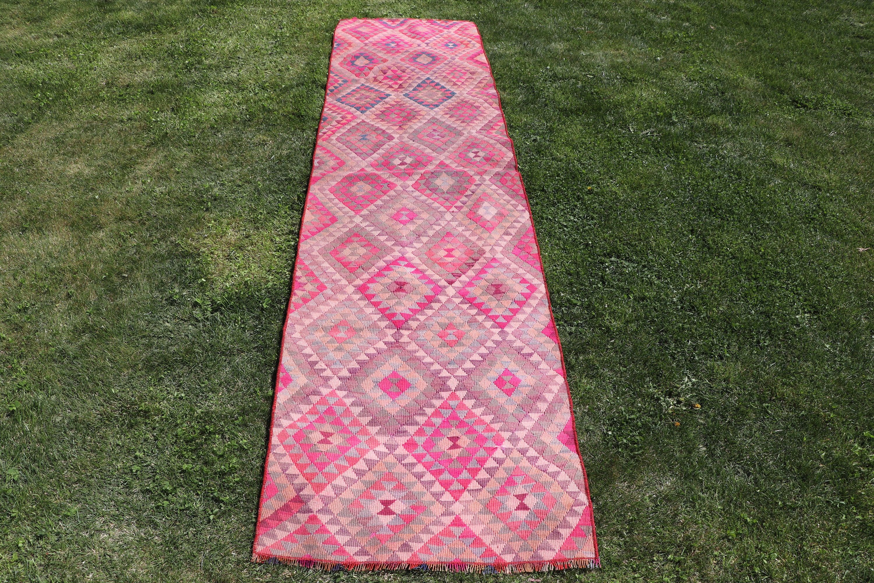 Uzun Yolluk Halısı, Düz Dokuma Halısı, Türk Halısı, Vintage Halı, Nötr Halı, Vintage Runner Halısı, Bej Lüks Halı, 2.3x9 ft Runner Halıları, Kilim