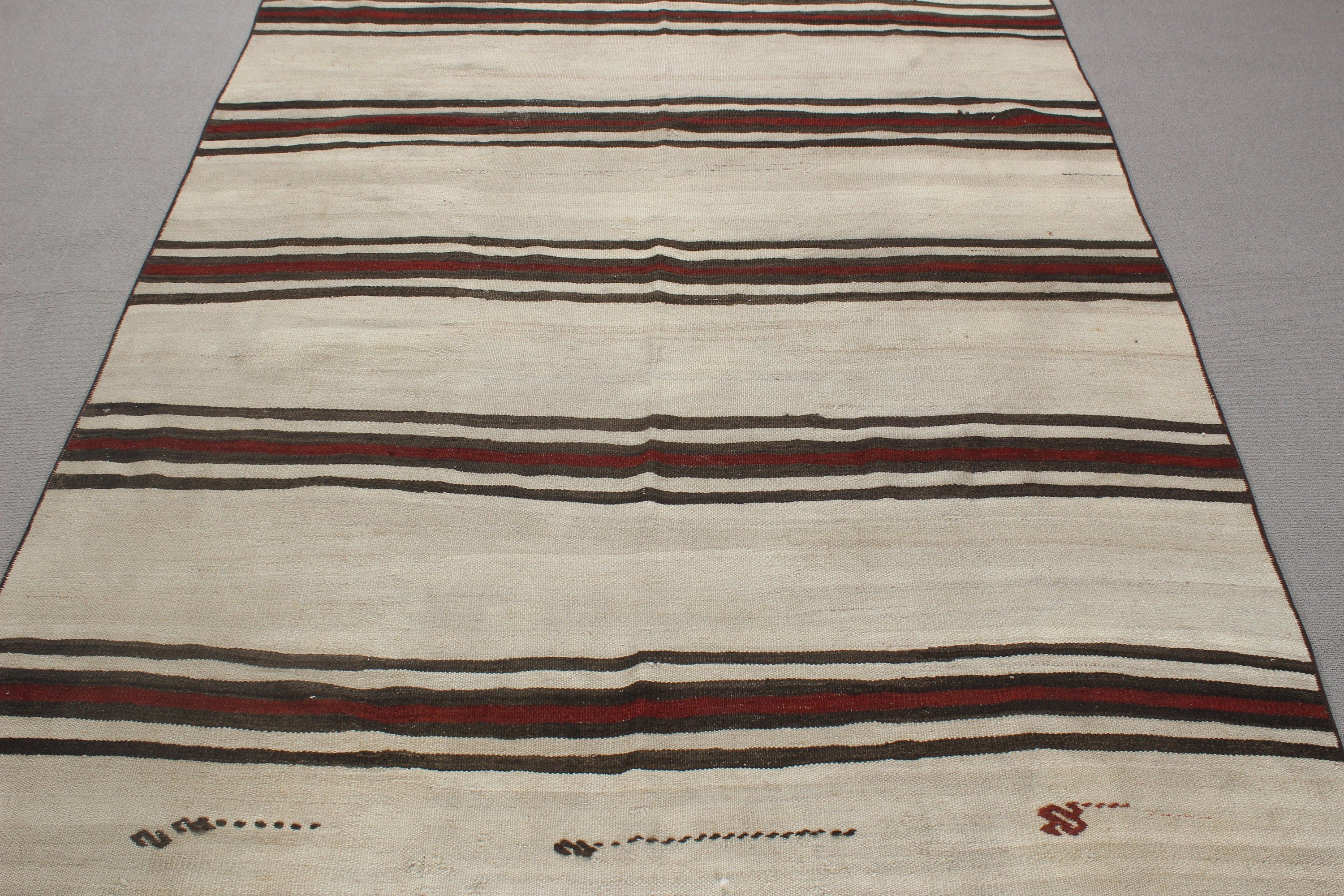 Oryantal Halılar, Dış Mekan Halıları, Geometrik Halılar, Kilim, Türk Halısı, Vintage Halı, Koridor Halıları, Bej Antika Halılar, 4,7x13,6 ft Yolluk Halıları