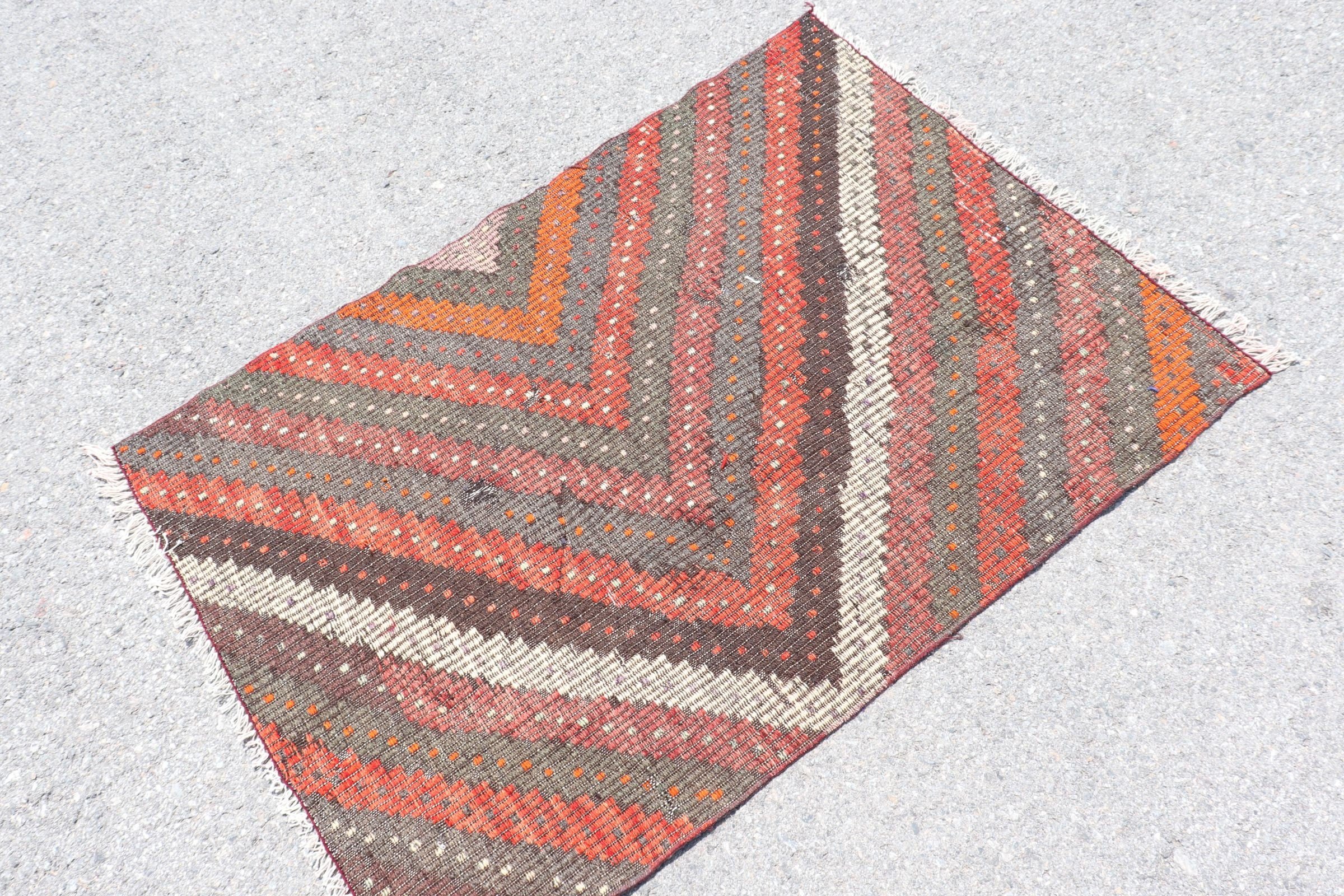 Ev Dekor Halısı, Mutfak Halısı, Kilim, Duvara Asılı Halılar, 3x4.1 ft Küçük Halılar, Kırmızı Anadolu Halısı, Banyo Halısı, Vintage Halı, Türk Halısı