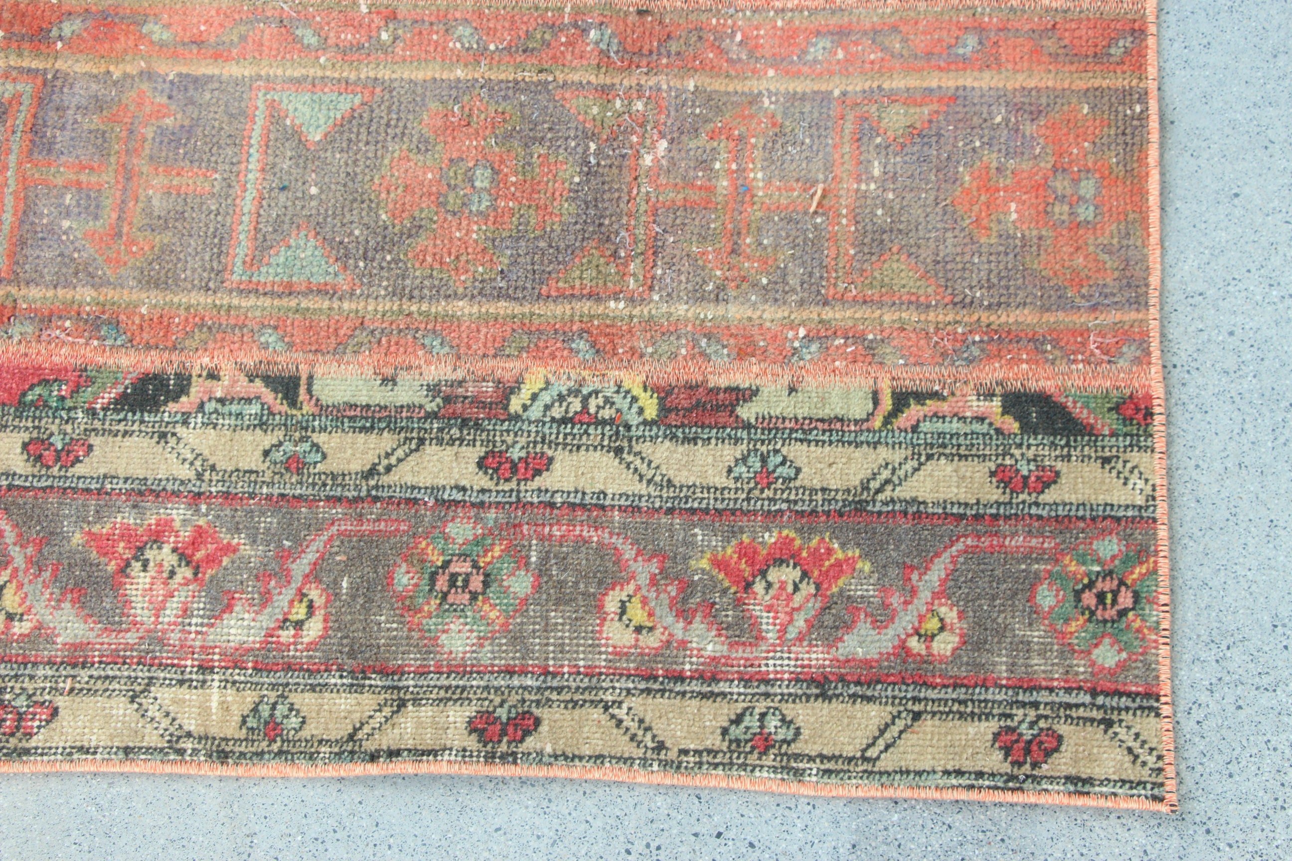 Yün Halı Yolluk Halıları, Koridor Halıları, Modern Halılar, Kırmızı Lüks Halı, Vintage Halılar, Oryantal Halılar, 3x10.3 ft Yolluk Halıları, Türk Halısı, Merdiven Halısı