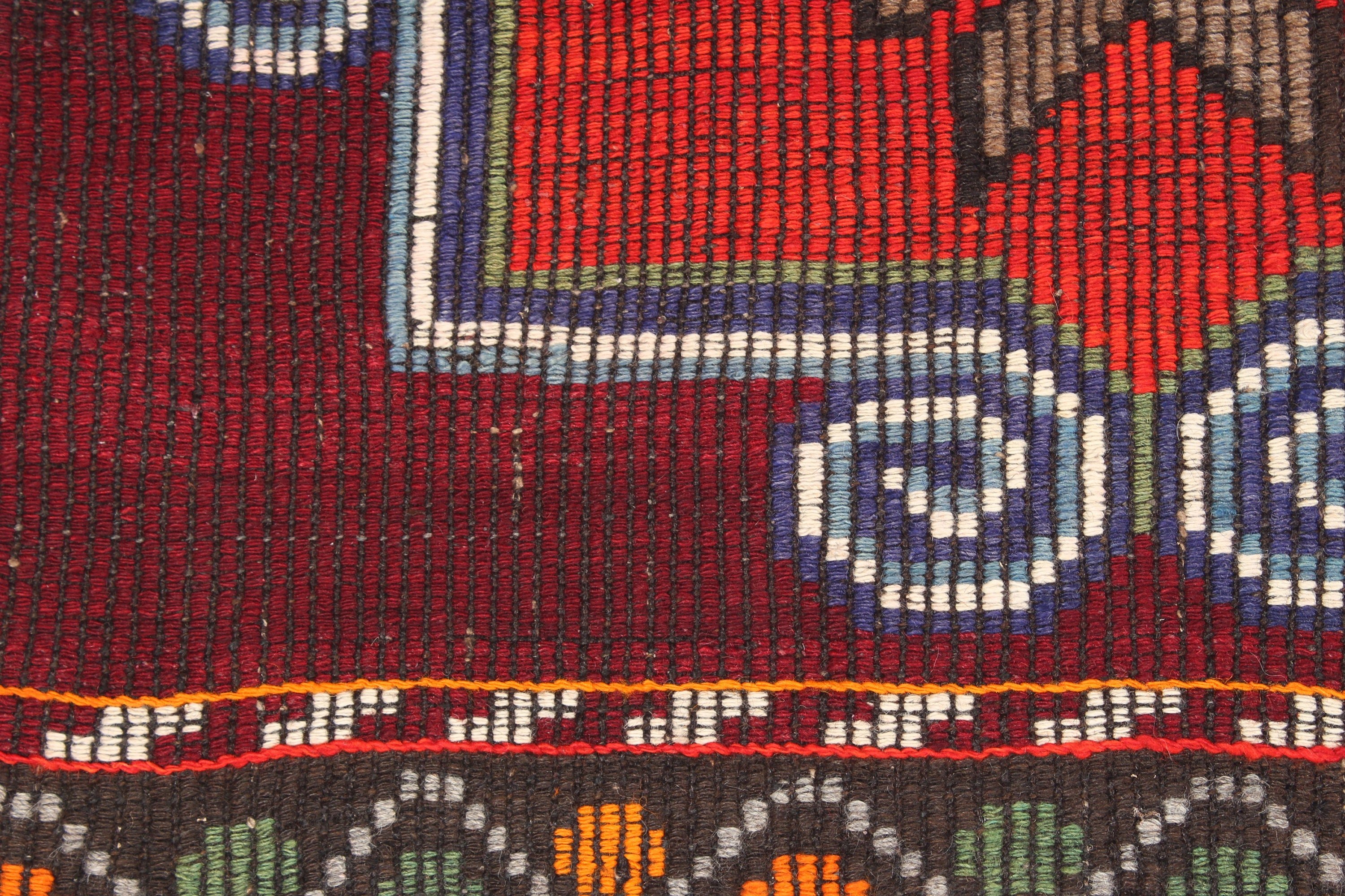 Vintage Runner Halı, Mutfak Halısı, Kilim, Oushak Halıları, Oryantal Halı, 3x9.9 ft Runner Halıları, Vintage Halı, Mor El Dokuma Halı, Türk Halısı