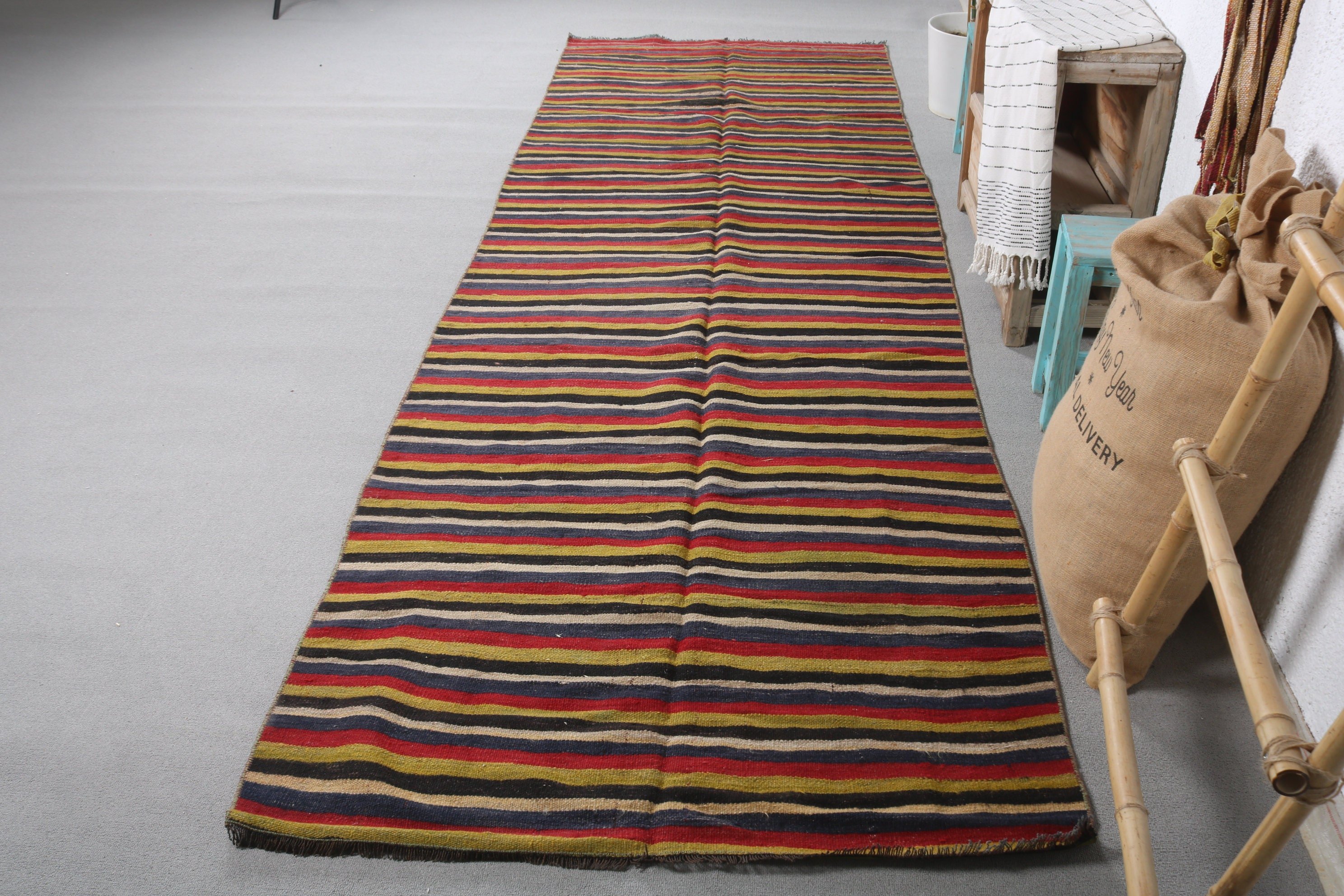 Merdiven Halıları, Anadolu Halıları, Yeşil Yatak Odası Halısı, Eski Halı, Koridor Halısı, Vintage Halı, 3.7x11.7 ft Runner Halısı, Kilim, Türk Halısı, Yatak Odası Halıları