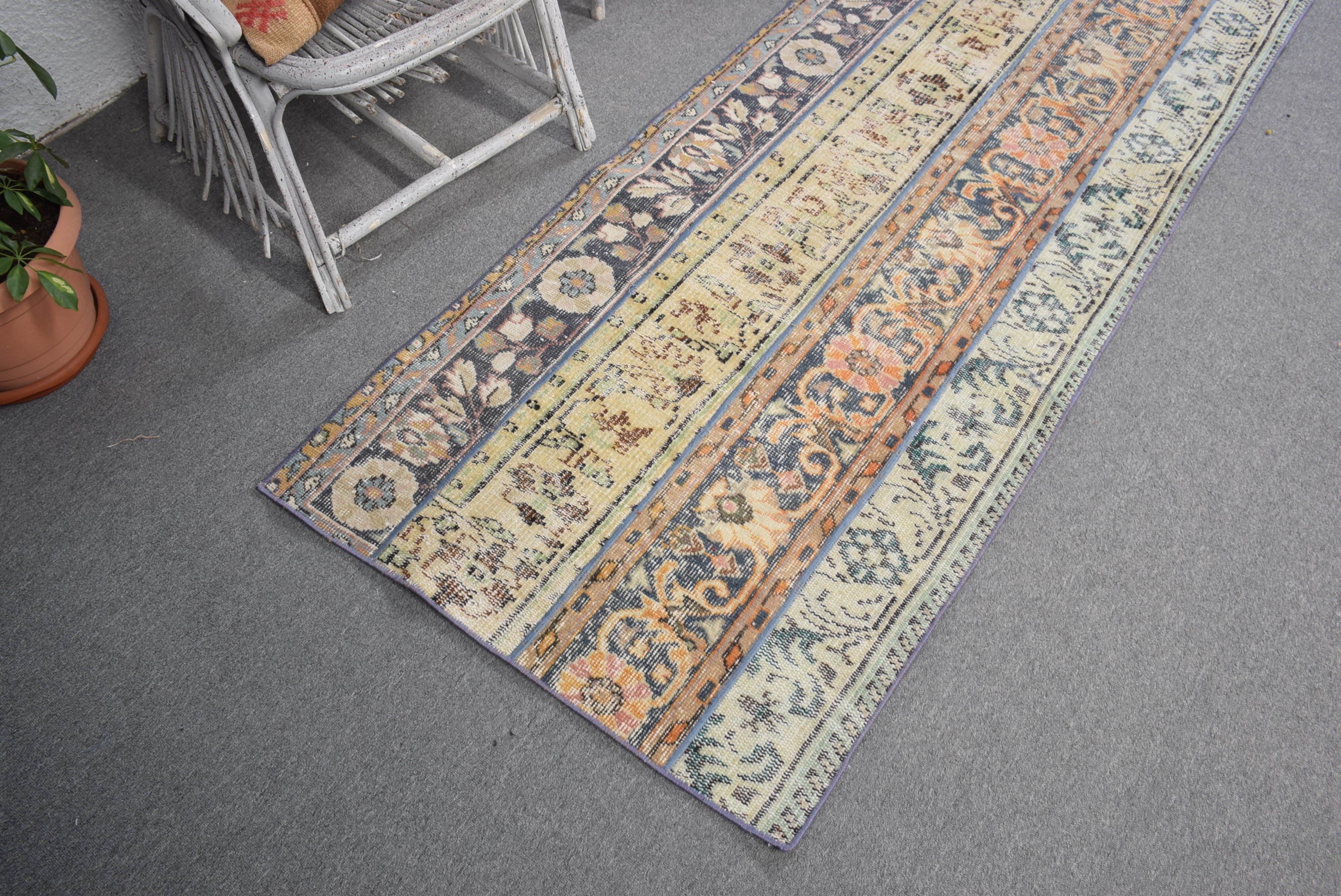 Koridor Halısı, Yeşil Mutfak Halısı, Vintage Halılar, Koridor Halıları, 2.8x8.1 ft Runner Halısı, Ev Dekor Halısı, Yatak Odası Halısı, Türk Halısı, Retro Halı