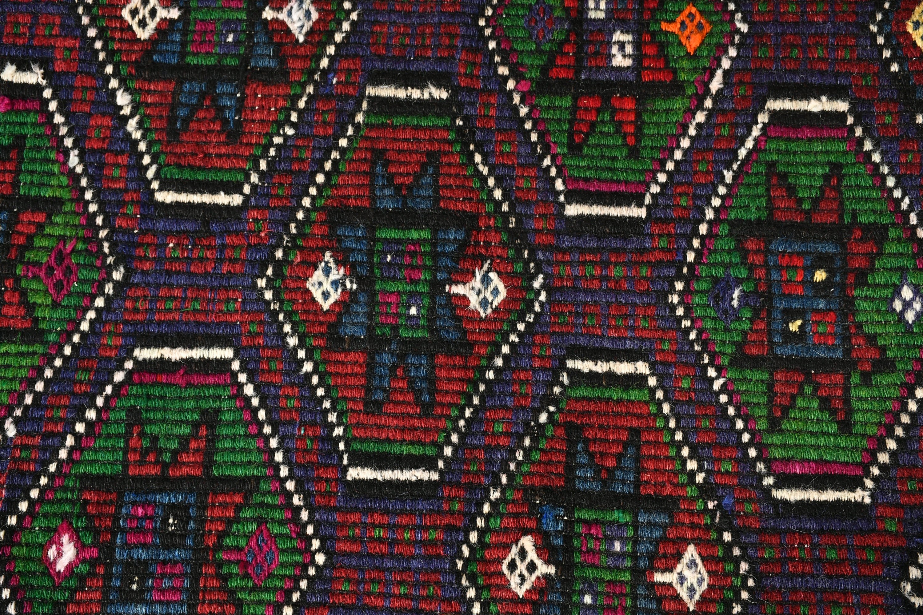 Kilim, Mutfak Halısı, Giriş Halıları, Oushak Halısı, Türk Halıları, Havalı Halı, Etnik Halı, Yeşil 3,4x4,8 ft Accent Halı, Vintage Halı