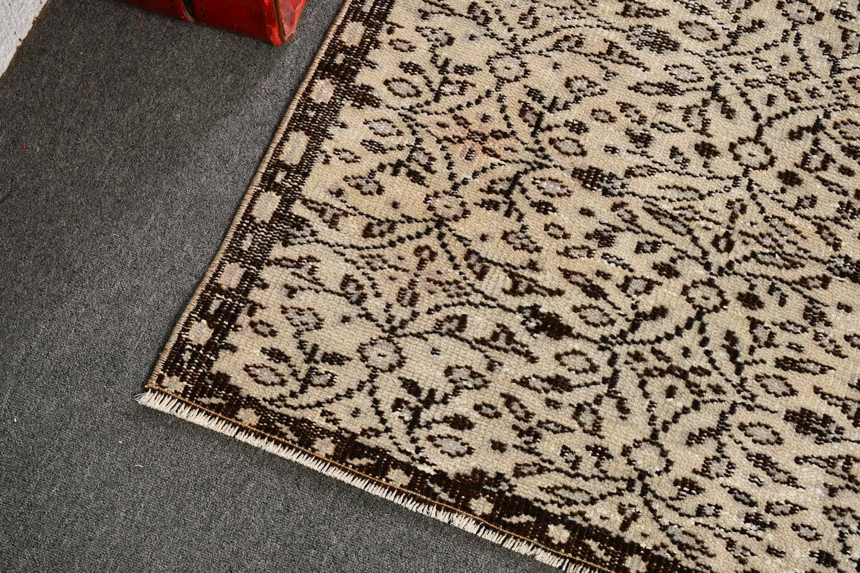 Yemek Odası Halıları, Bej Oushak Halıları, Yatak Odası Halıları, Yer Halısı, Çocuk Odası Halıları, Antika Halı, Türk Halıları, Vintage Halı, 4,7x8,5 ft Alan Halısı