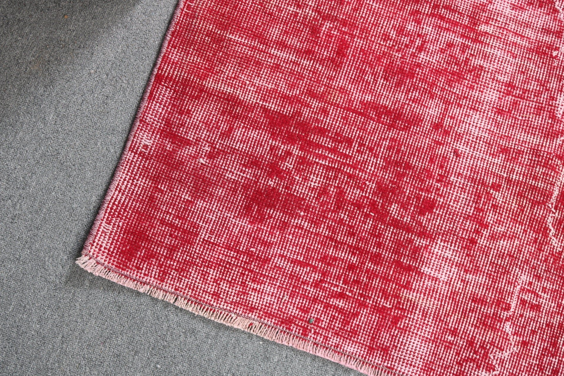 Anatolian Rugs, Turkish Rugs, Red Luxury Rug, 3.7x5.9 ft Accent Rugs, Handwoven Rug, Bedroom Rugs, Rugs for Vintage Accent, Vintage Rugs