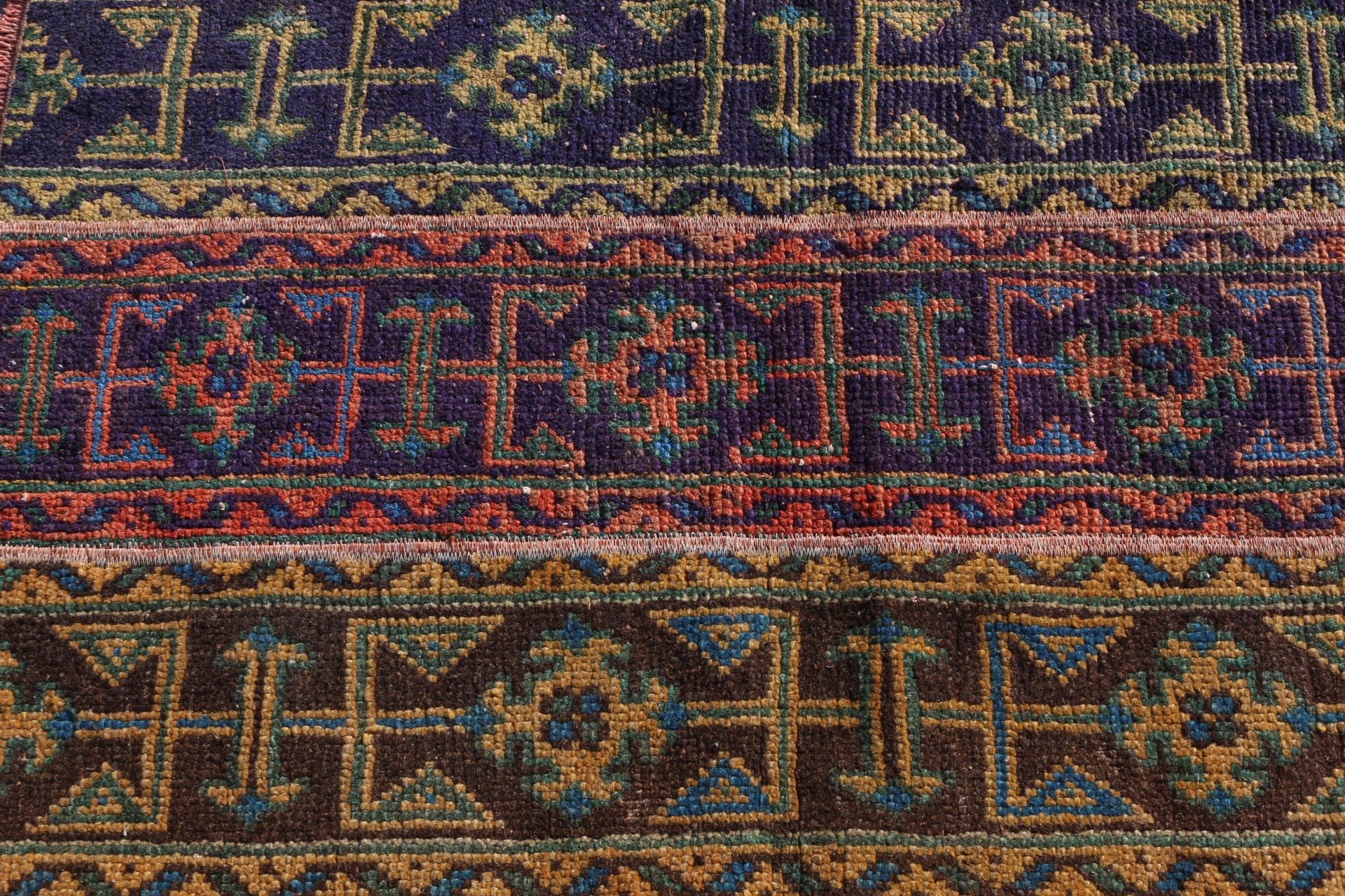 Kitchen Rugs, Bath Rug, Cool Rugs, Vintage Rug, Bathroom Rugs, Turkish Rug, Blue  2.5x3.6 ft Small Rug, Rugs for Bathroom