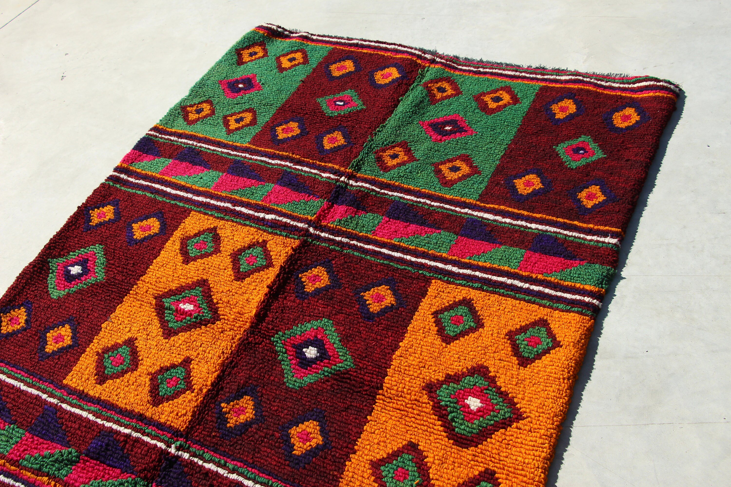 Yatak odası Kilim, Ev Kilim, 143x209 cm Oturma odası Kilim, Mutfak Kilim, Oturma Odası Kilim, Antik Kilim, Türk Kilim, Mor Fas Kilim