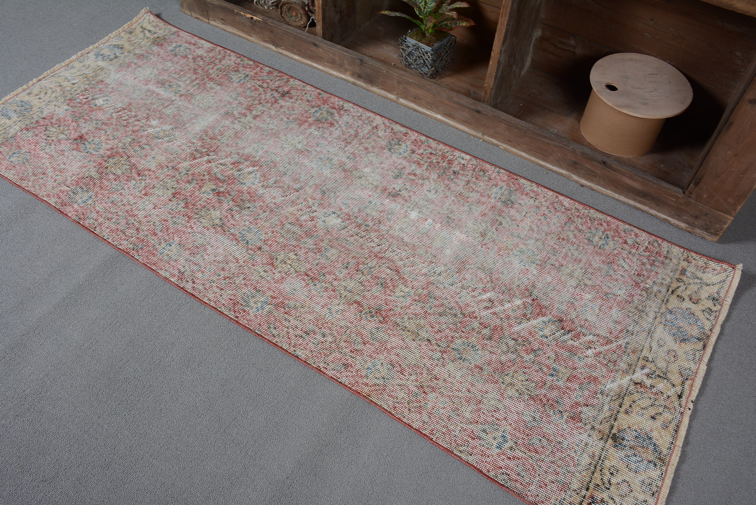 Merdiven Halıları, Türk Halısı, Kırmızı Soğuk Halı, 2.5x6.4 ft Runner Halısı, Mutfak Halıları, Runner Halıları, Vintage Halı, Sanat Halısı, Koridor Halıları, Yer Halısı