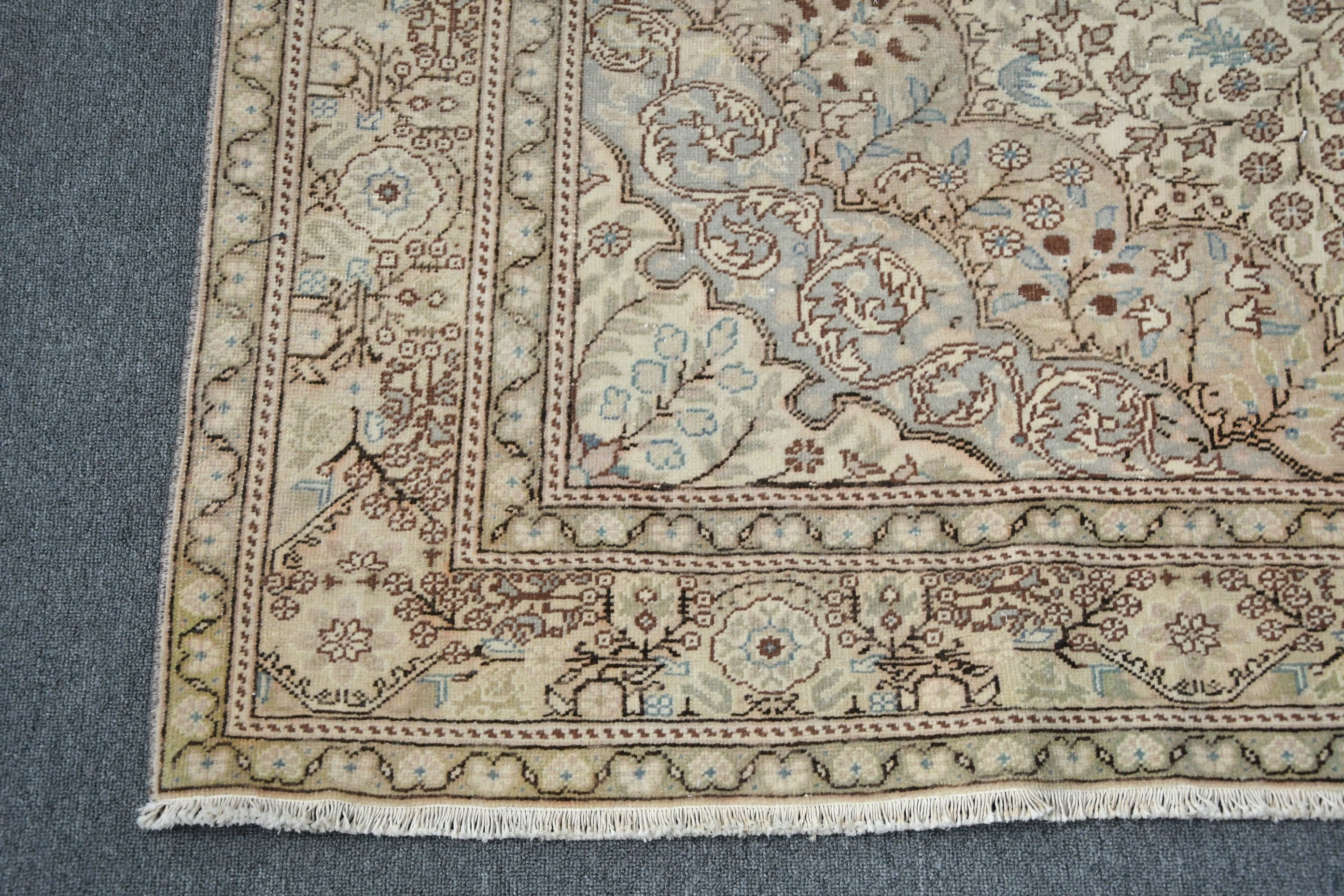 Living Room Rug, Vintage Rug, Vintage Decor Rug, Rugs for Dining Room, Cool Rug, Kitchen Rug, 6.3x9.5 ft Large Rug, Turkish Rug, Salon Rug