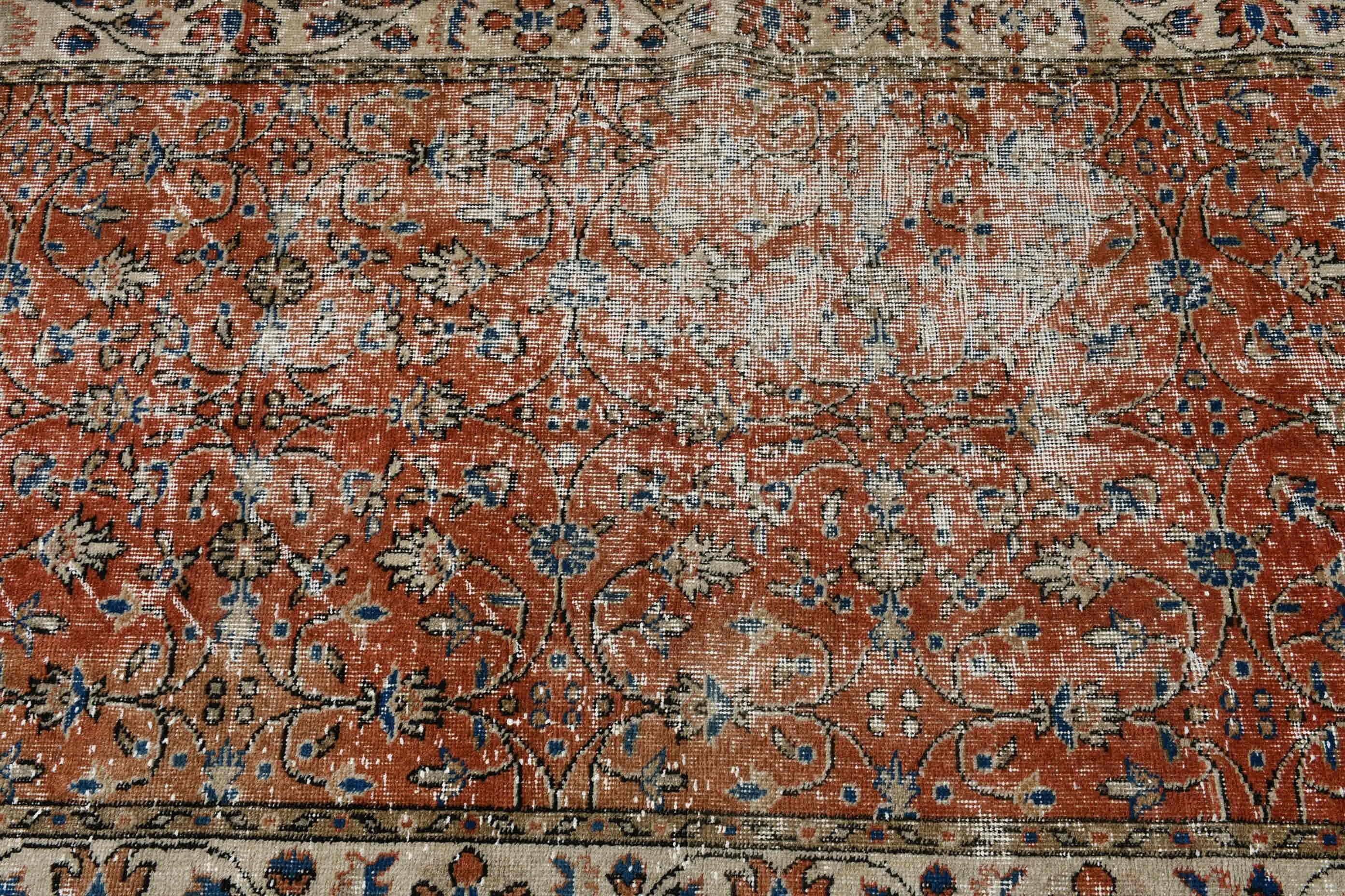 Giriş Halısı, Giriş Halıları, Oryantal Halılar, Türk Halıları, Mutfak Halısı, Vintage Halılar, Kırmızı Oryantal Halılar, 3,3x6,1 ft Vurgu Halısı