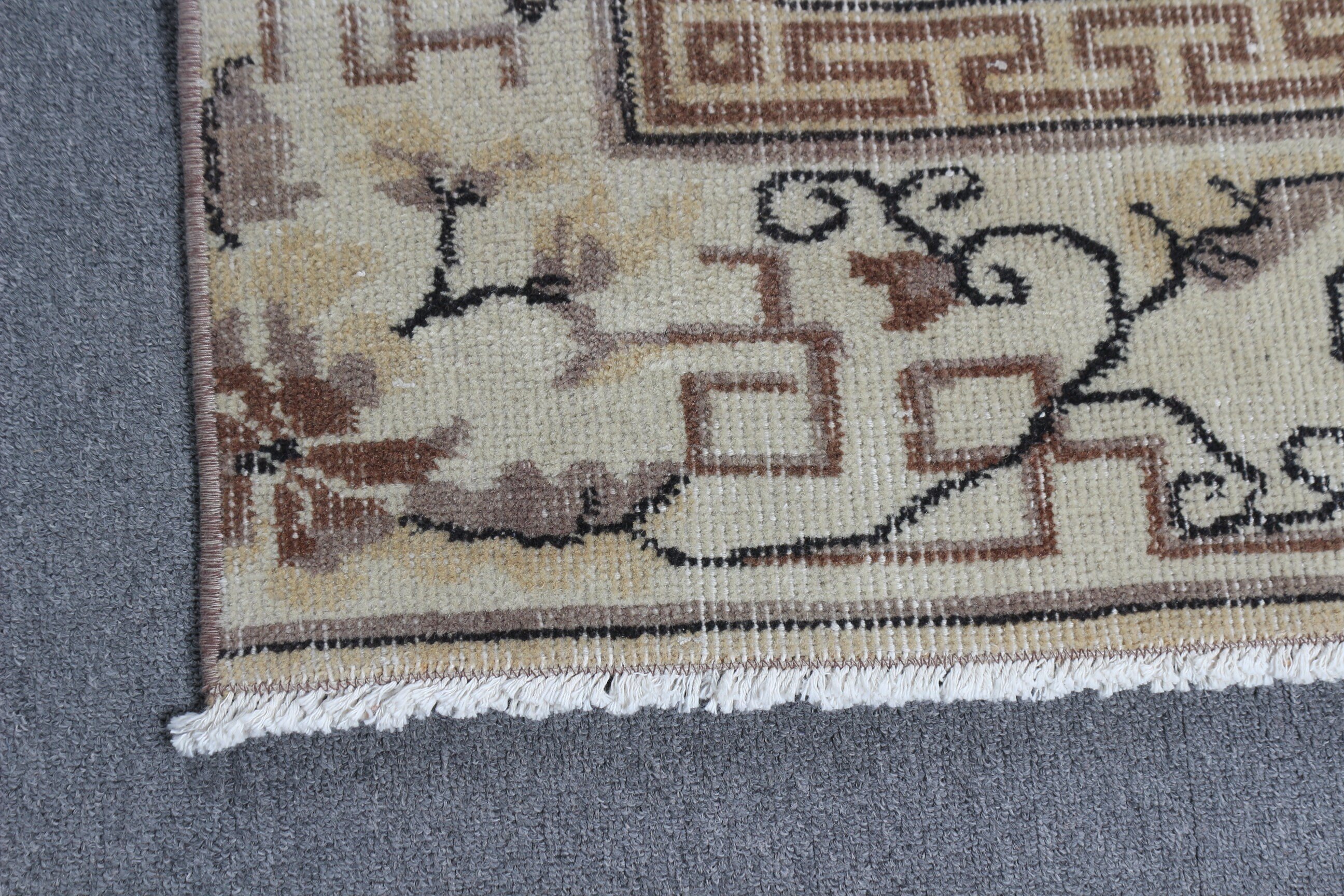 Moroccan Rugs, Vintage Rug, Large Boho Rugs, Oriental Rugs, Living Room Rugs, Turkish Rugs, 6.4x10.2 ft Large Rugs, Brown Anatolian Rug