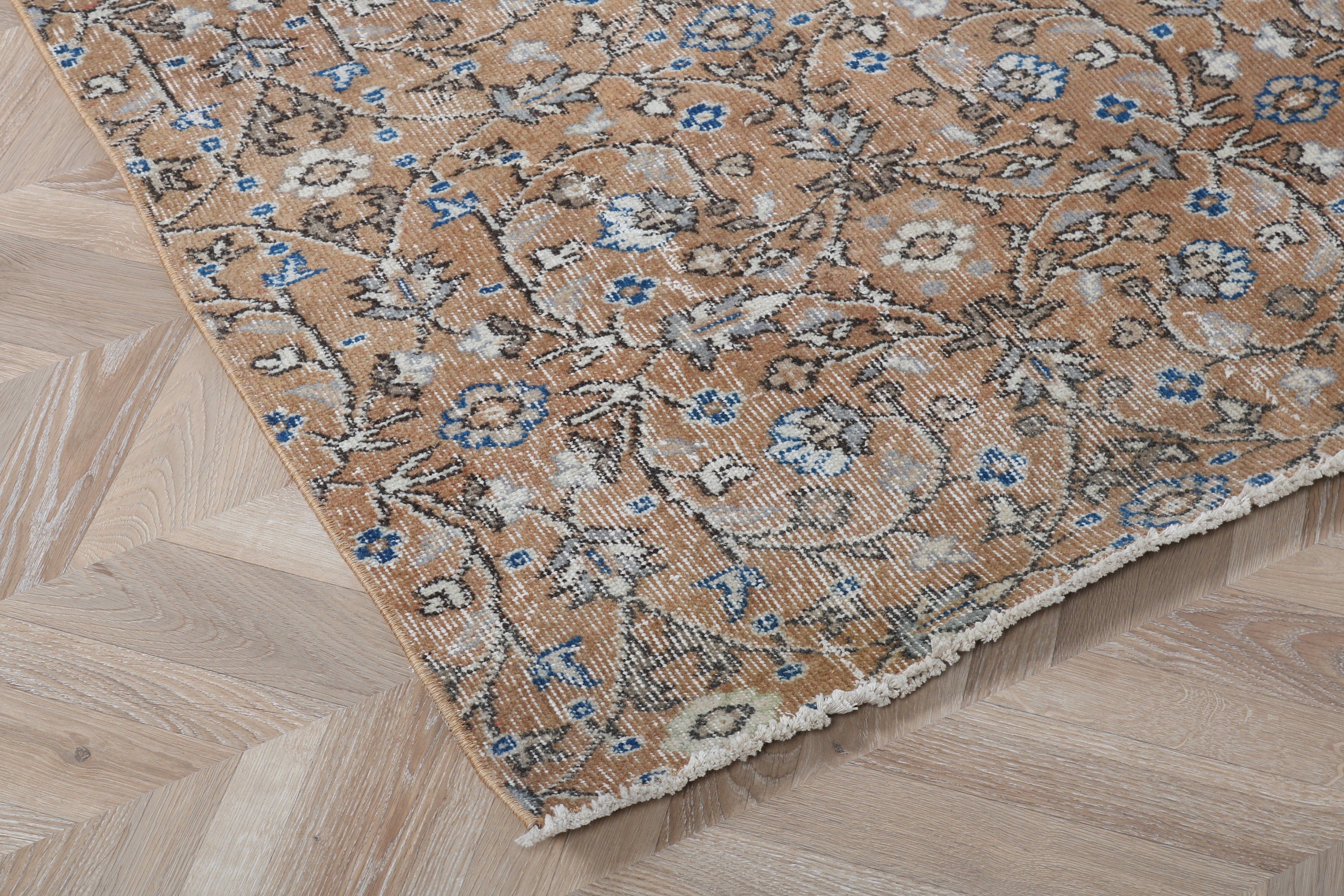 Boho Halı, Kahverengi Lüks Halı, Vintage Dekor Halı, Türk Halıları, Vintage Halı, Giriş Halısı, Mutfak Halısı, 3.1x7 ft Accent Halıları, Accent Halıları