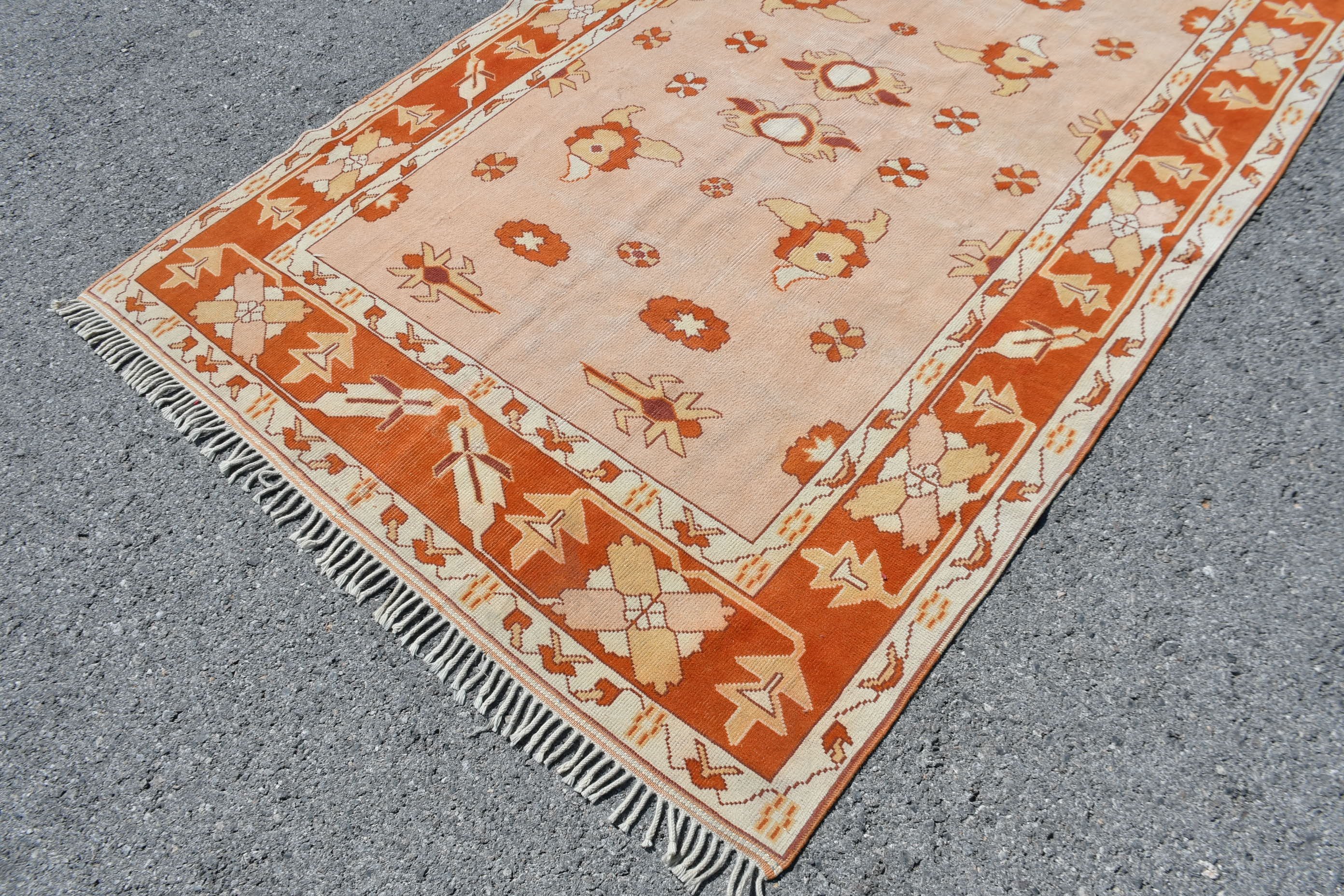 Living Room Rug, Kitchen Rug, Muted Rug, Rugs for Salon, Bedroom Rugs, Salon Rugs, 5.7x8.6 ft Large Rugs, Turkish Rug, Vintage Rugs