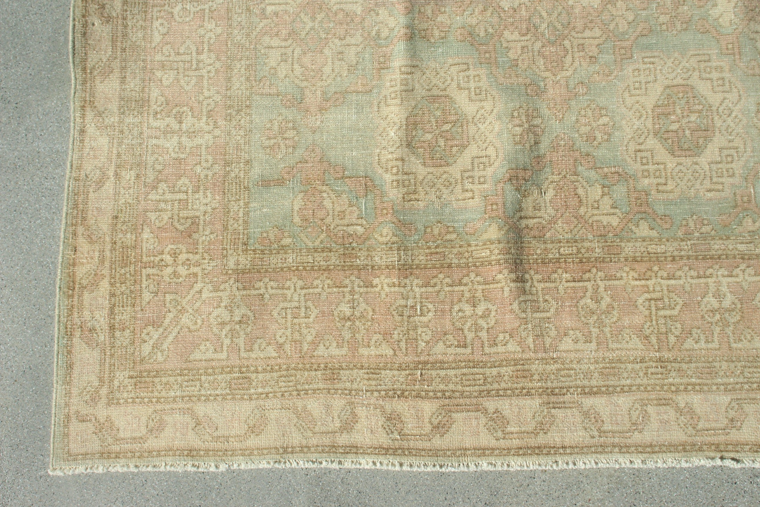 6.4x9.6 ft Büyük Halılar, Yemek Odası Halıları, Mavi Geometrik Halılar, Türk Halıları, Dış Mekan Halıları, Vintage Halılar, Boho Halıları, Salon Halıları