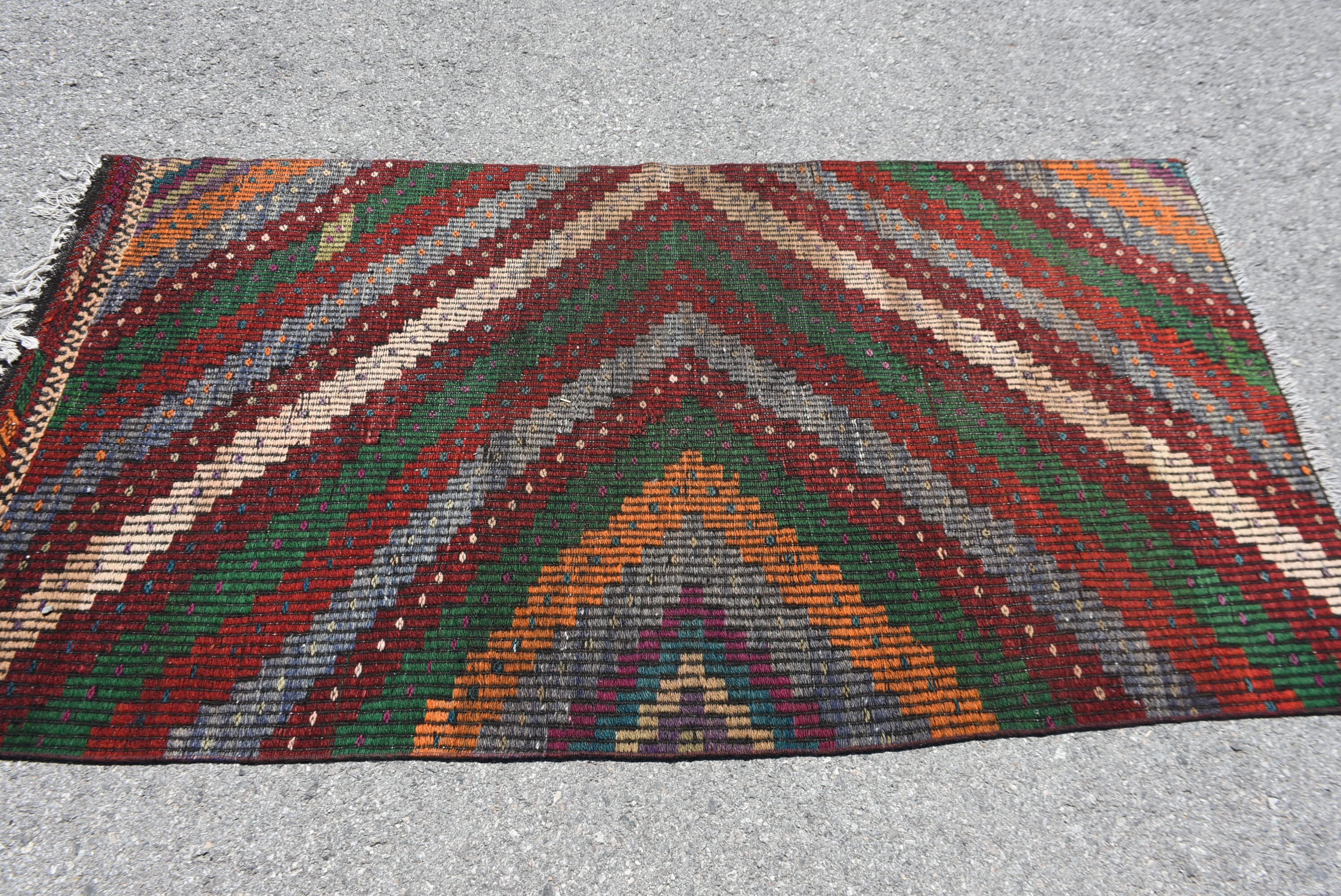 Türk Halıları, Vintage Halı, Yün Halı, Kilim, Fas Halısı, Ofis Halısı, Mutfak Halıları, Kırmızı Anadolu Halıları, Yatak Odası Halısı, 3.2x6.3 ft Accent Halı